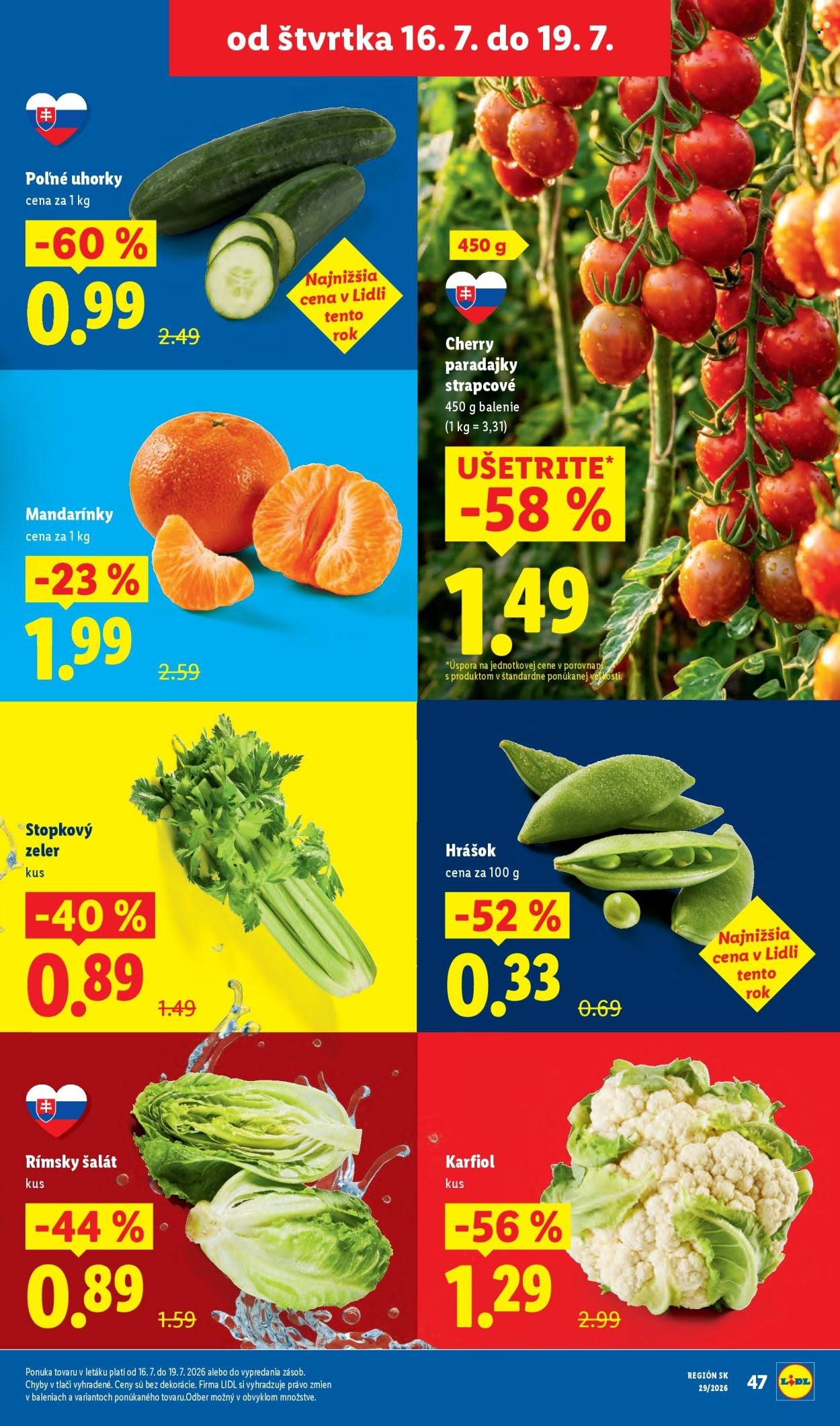 LIDL leták - Od pondelka 13.7.2026