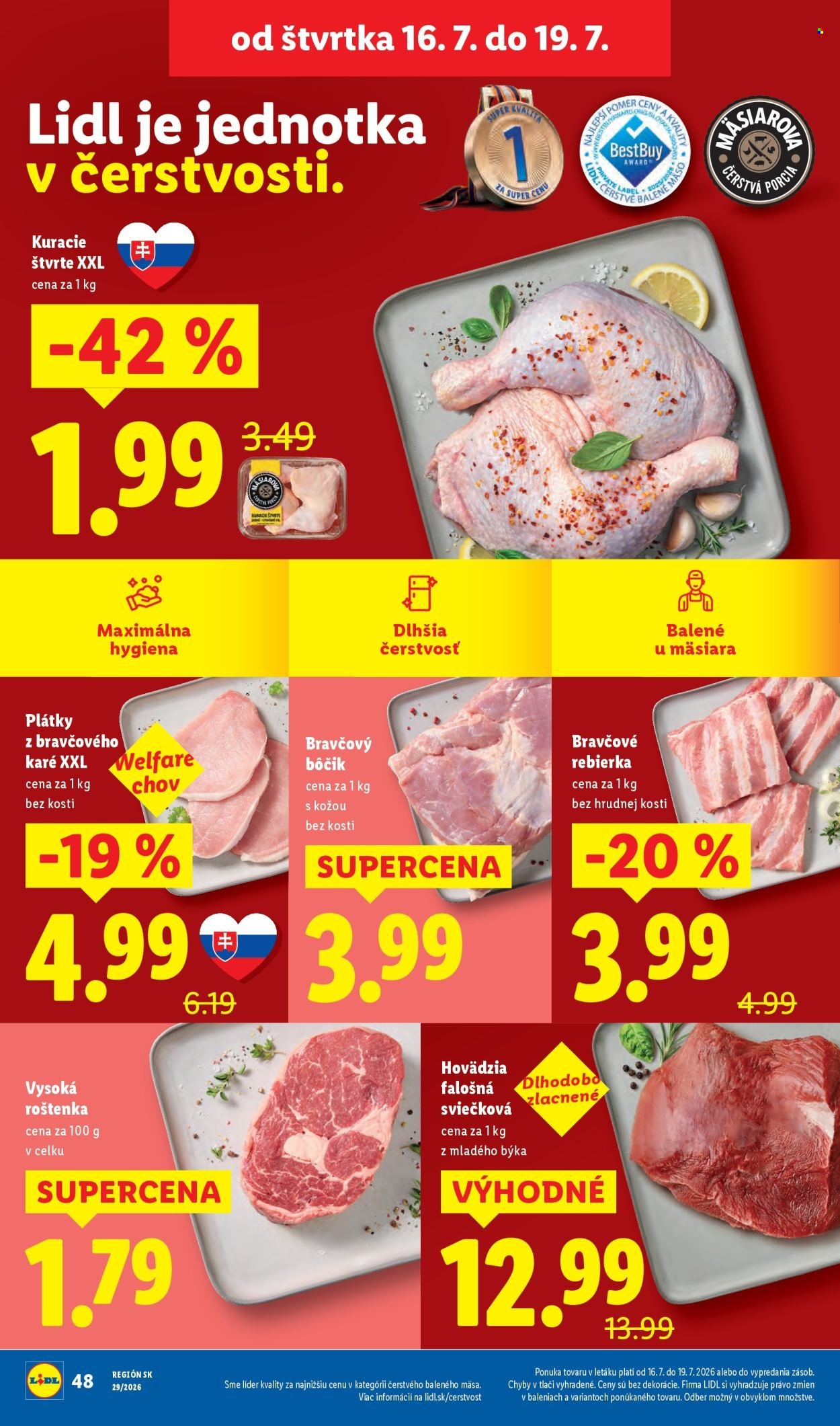 LIDL leták - Od pondelka 13.7.2026