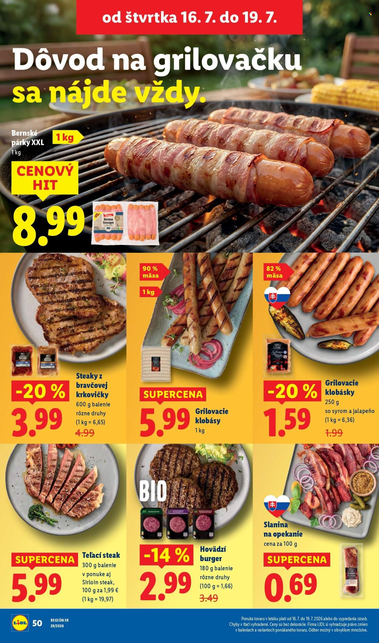 LIDL leták - Od pondelka 13.7.2026
