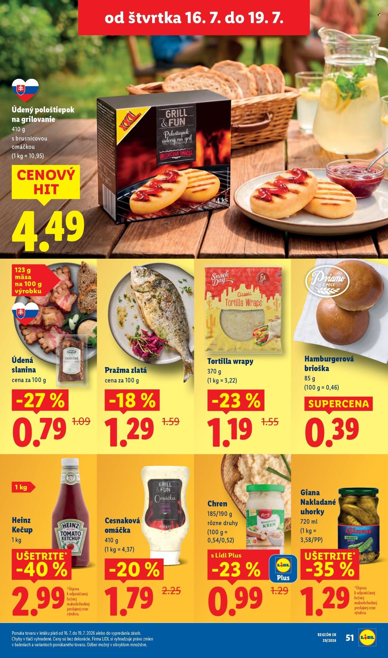 LIDL leták - Od pondelka 13.7.2026
