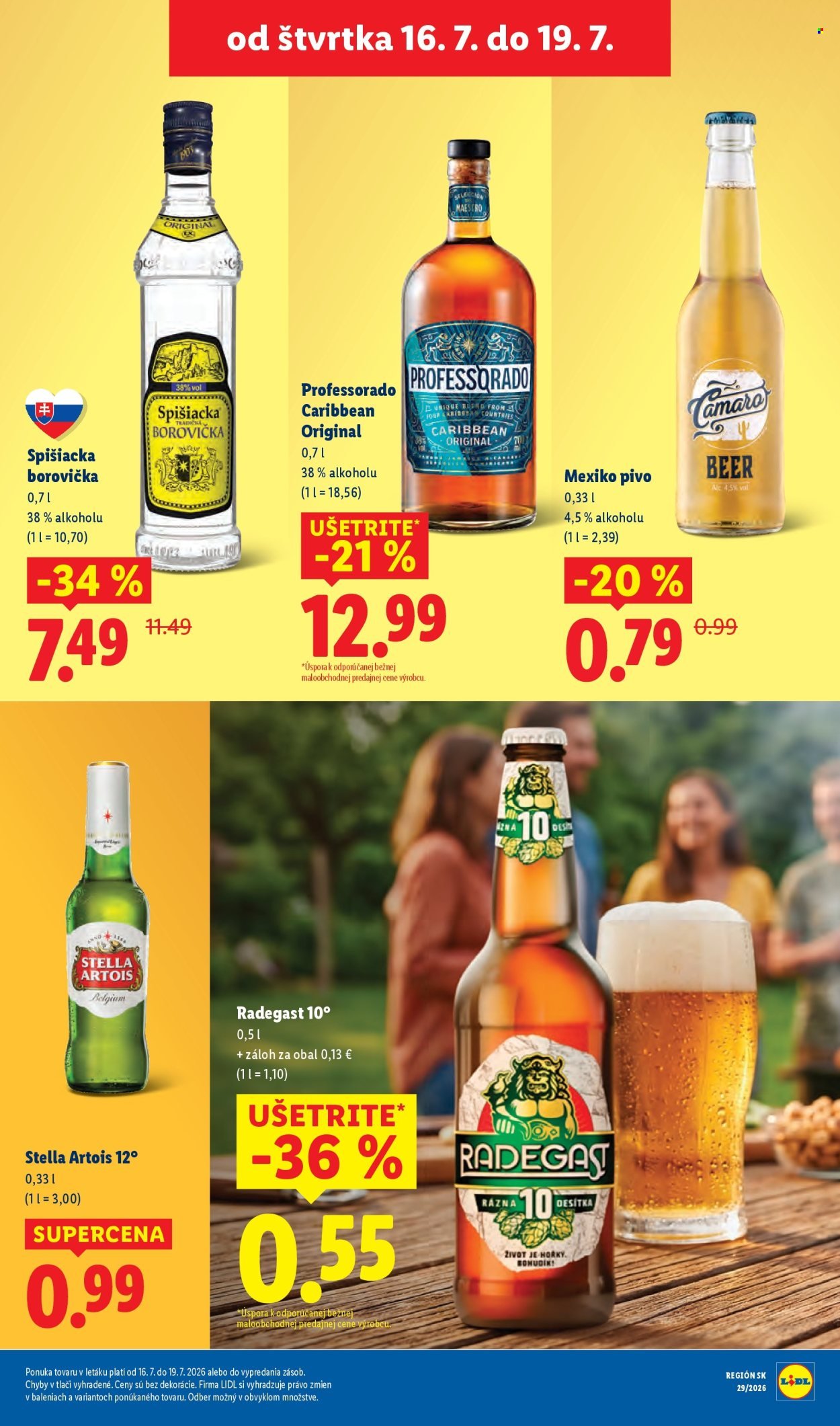 LIDL leták - Od pondelka 13.7.2026