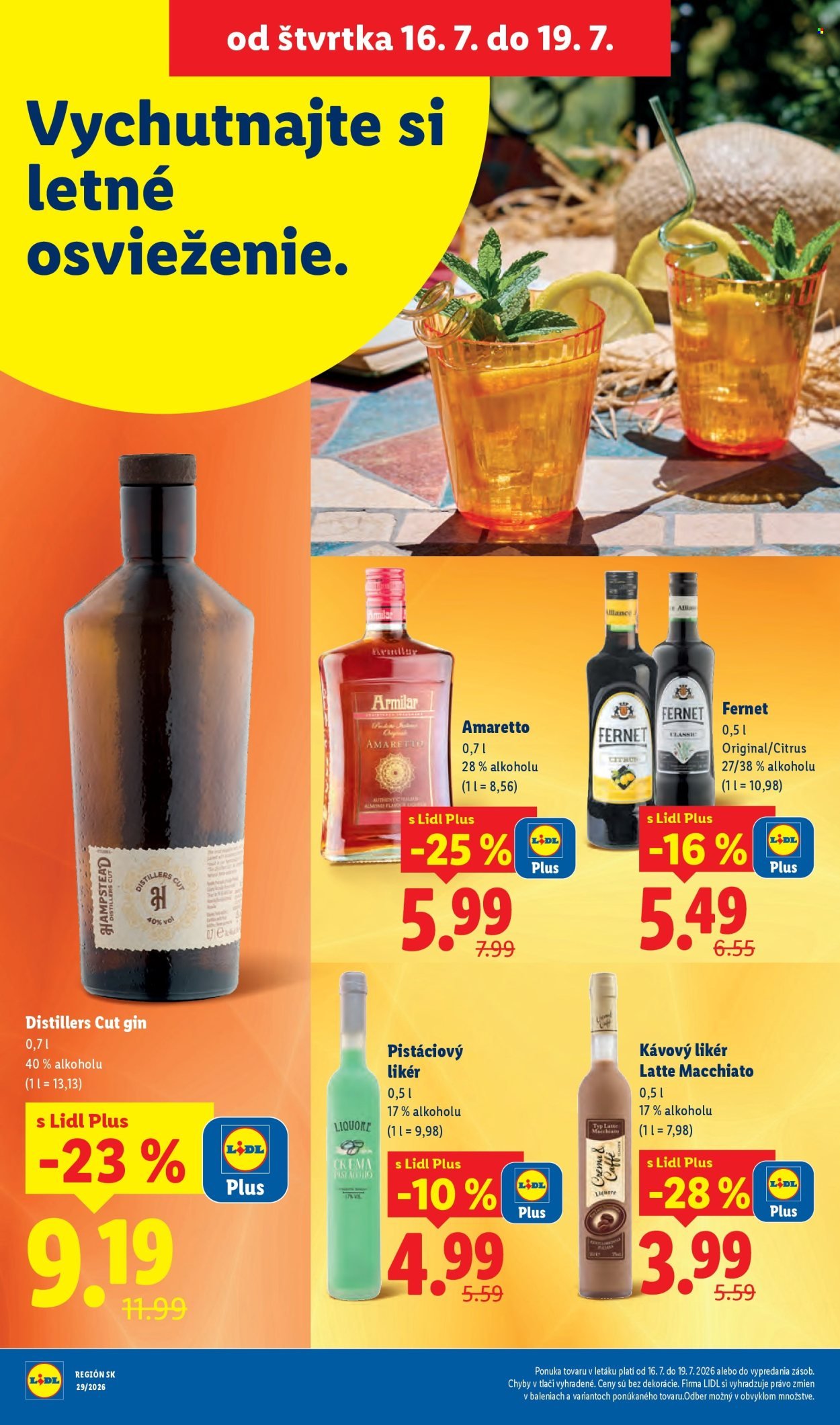 LIDL leták - Od pondelka 13.7.2026