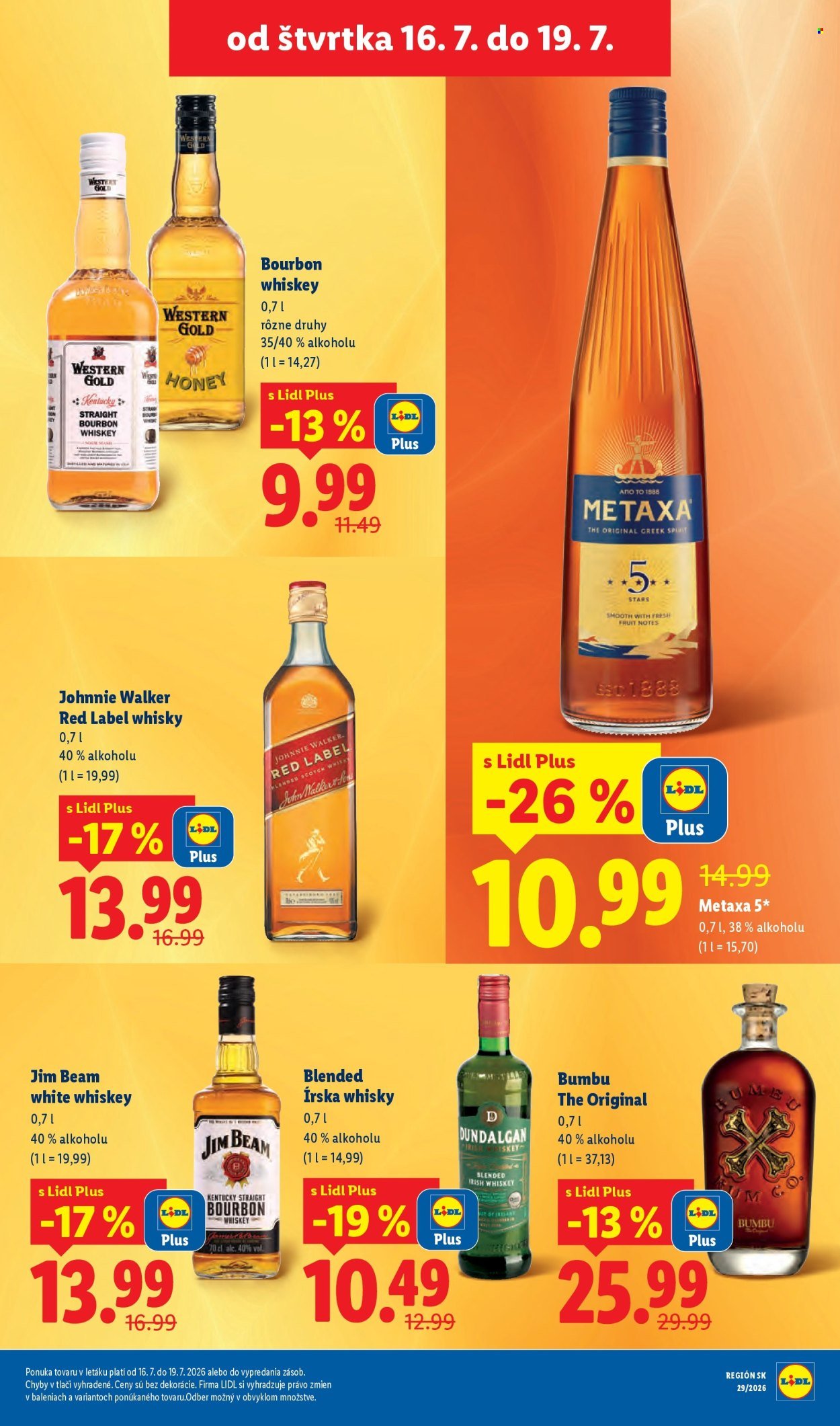 LIDL leták - Od pondelka 13.7.2026