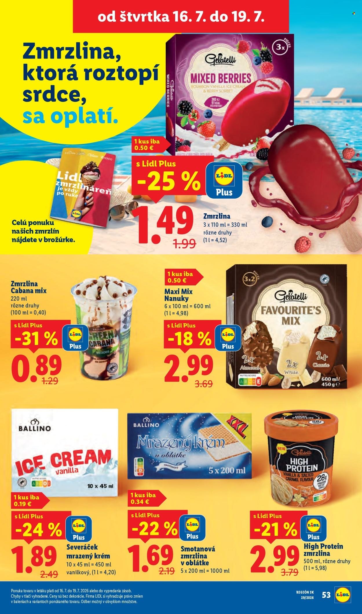 LIDL leták - Od pondelka 13.7.2026