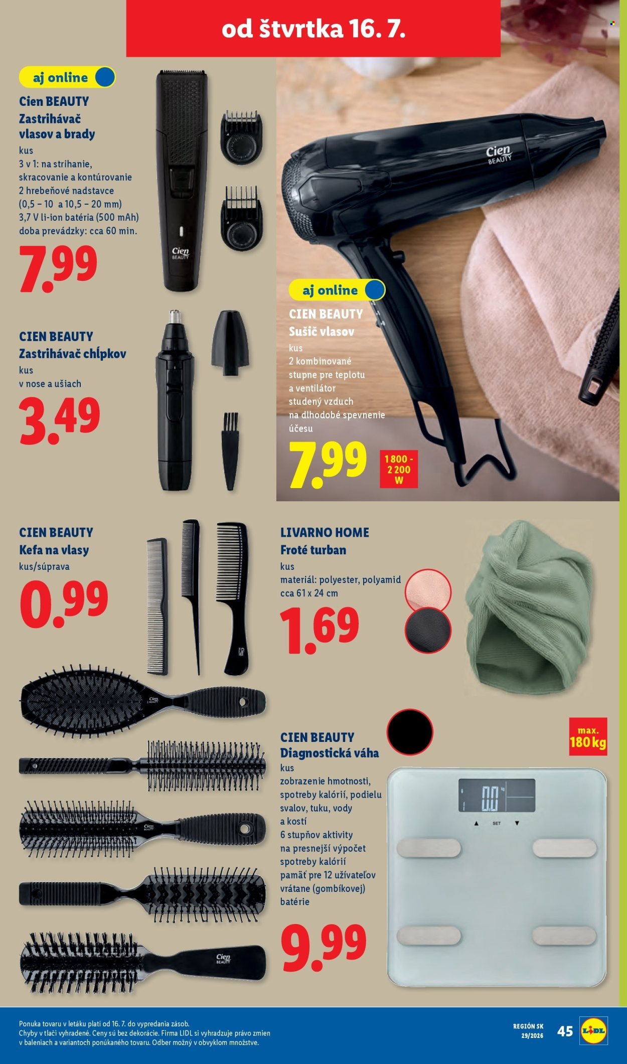 LIDL leták - Od pondelka 13.7.2026