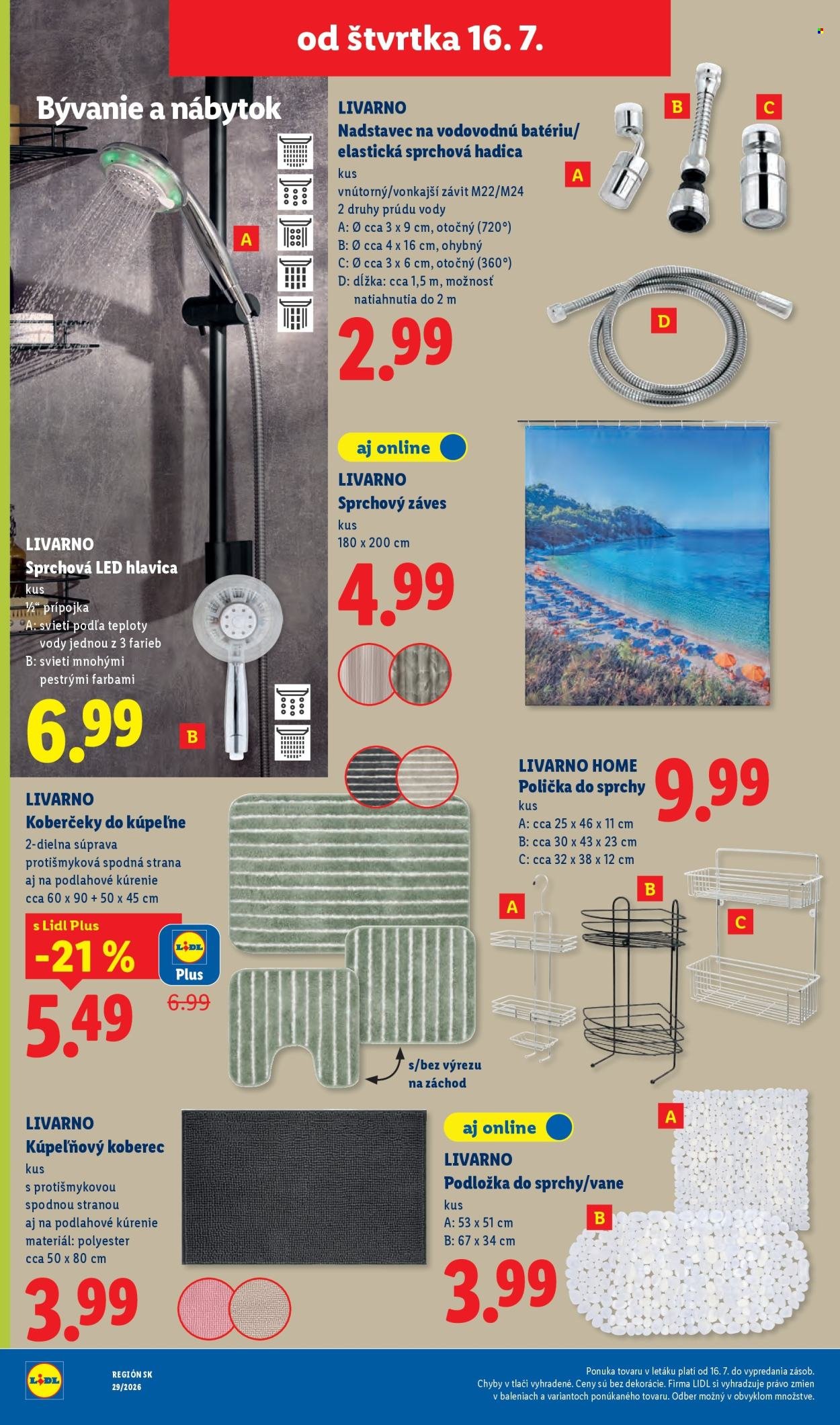 LIDL leták - Od pondelka 13.7.2026