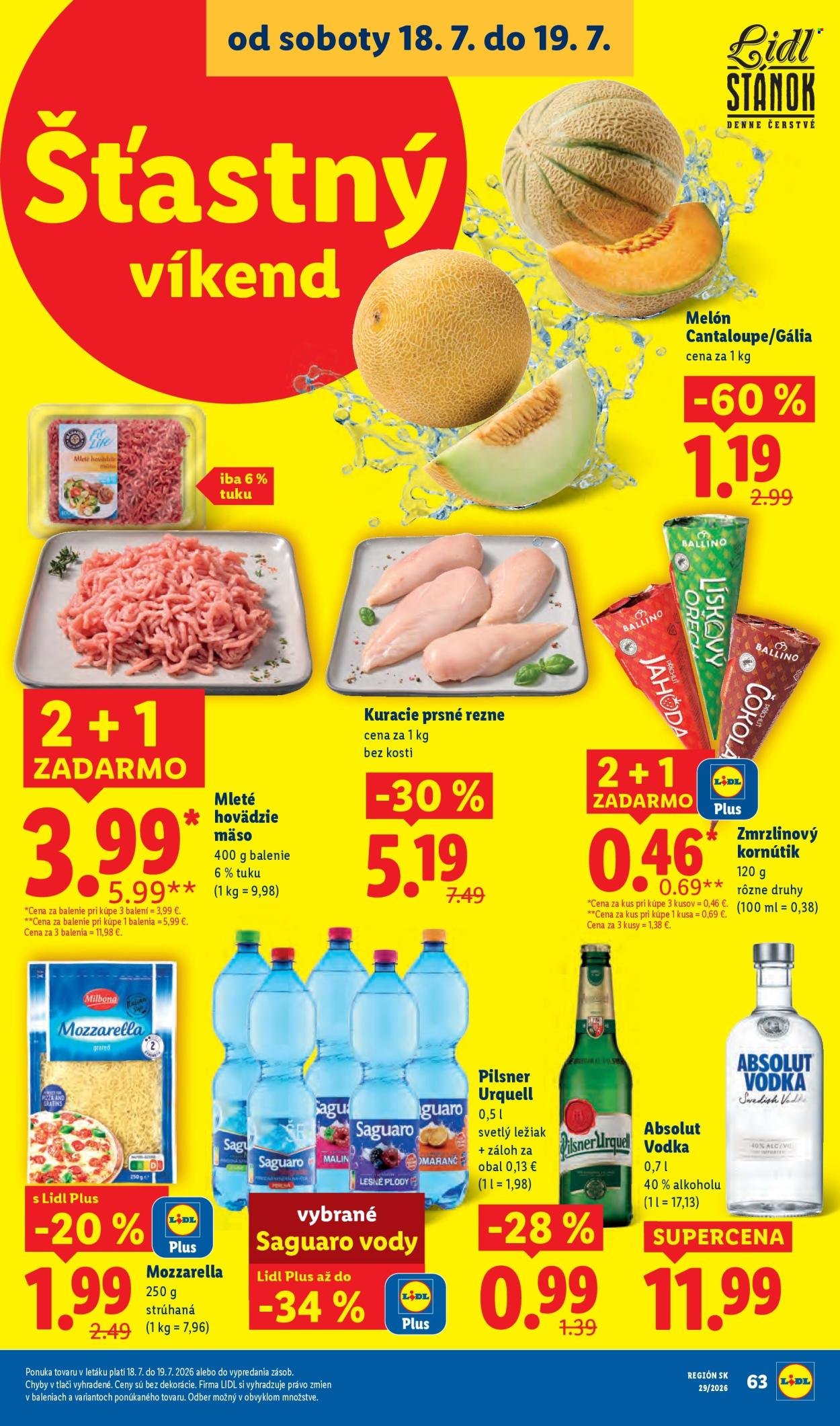 LIDL leták - Od pondelka 13.7.2026
