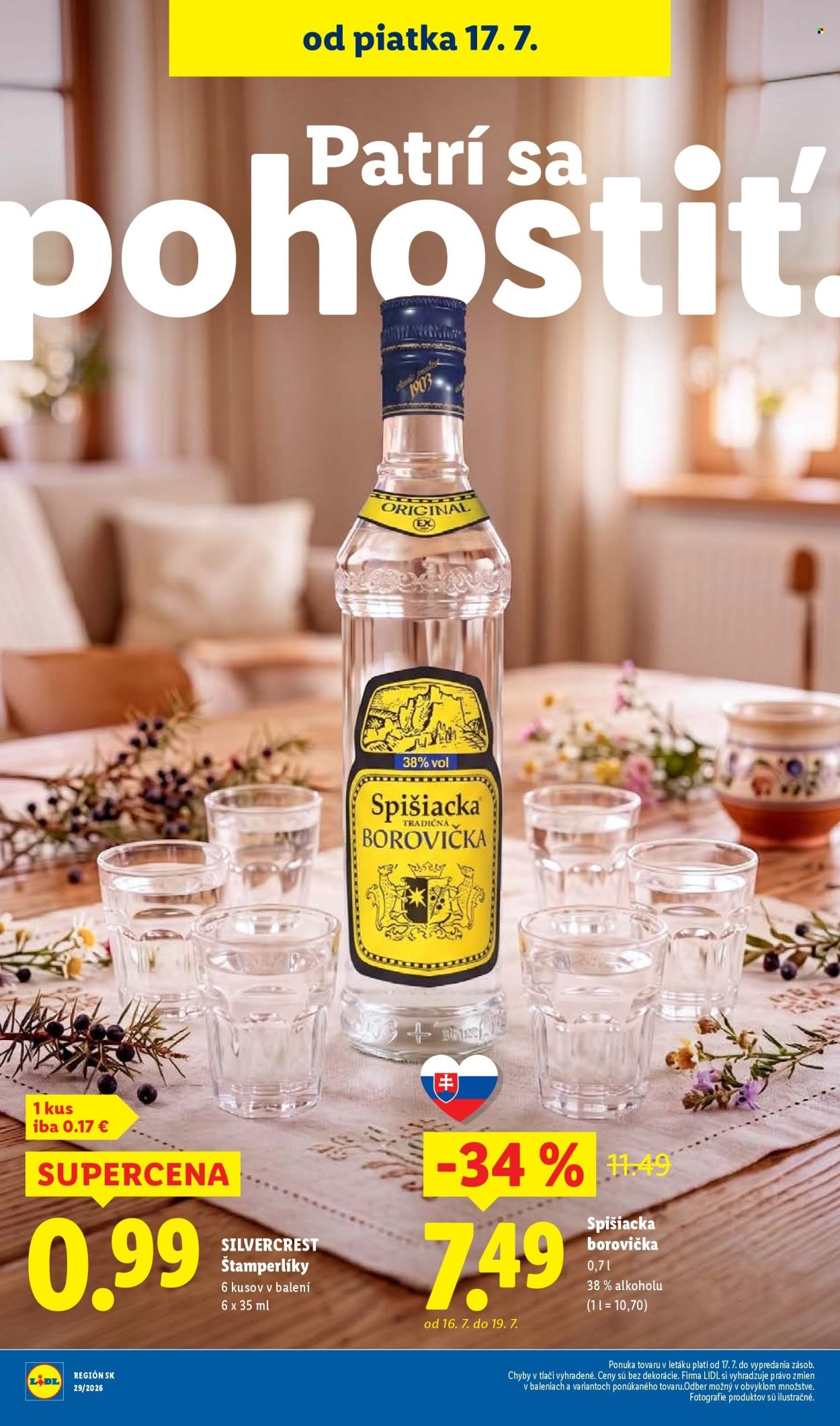 LIDL leták - Od pondelka 13.7.2026