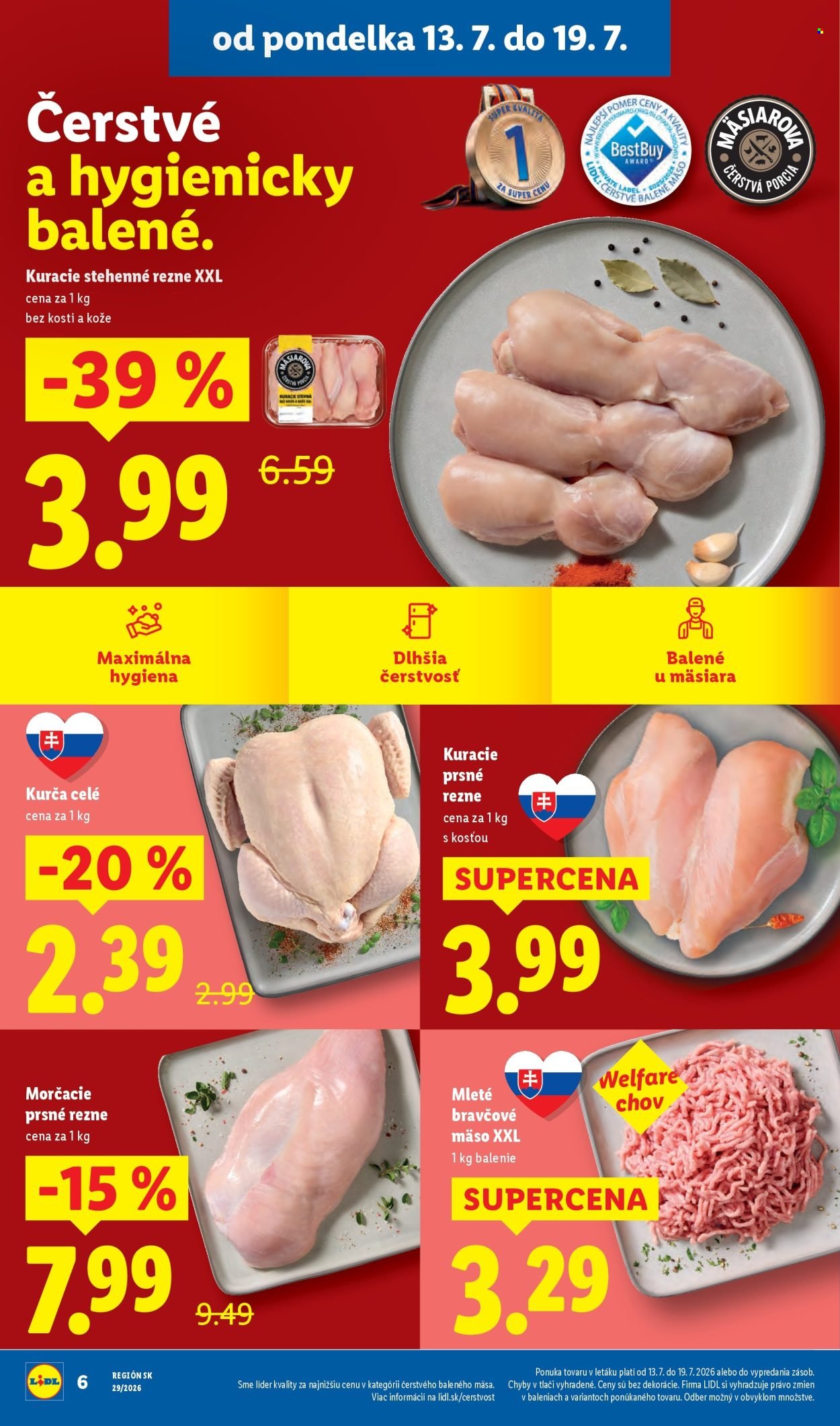 LIDL leták - Od pondelka 13.7.2026