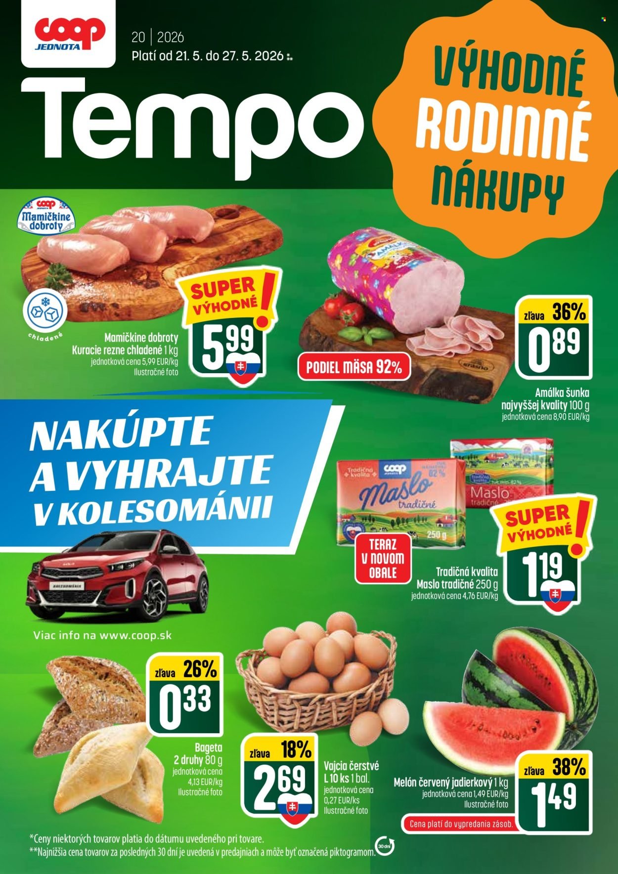 COOP JEDNOTA leták - Od štvrtka 21.5.2026 (2026-05-21 - 2026-05-27) | 1
