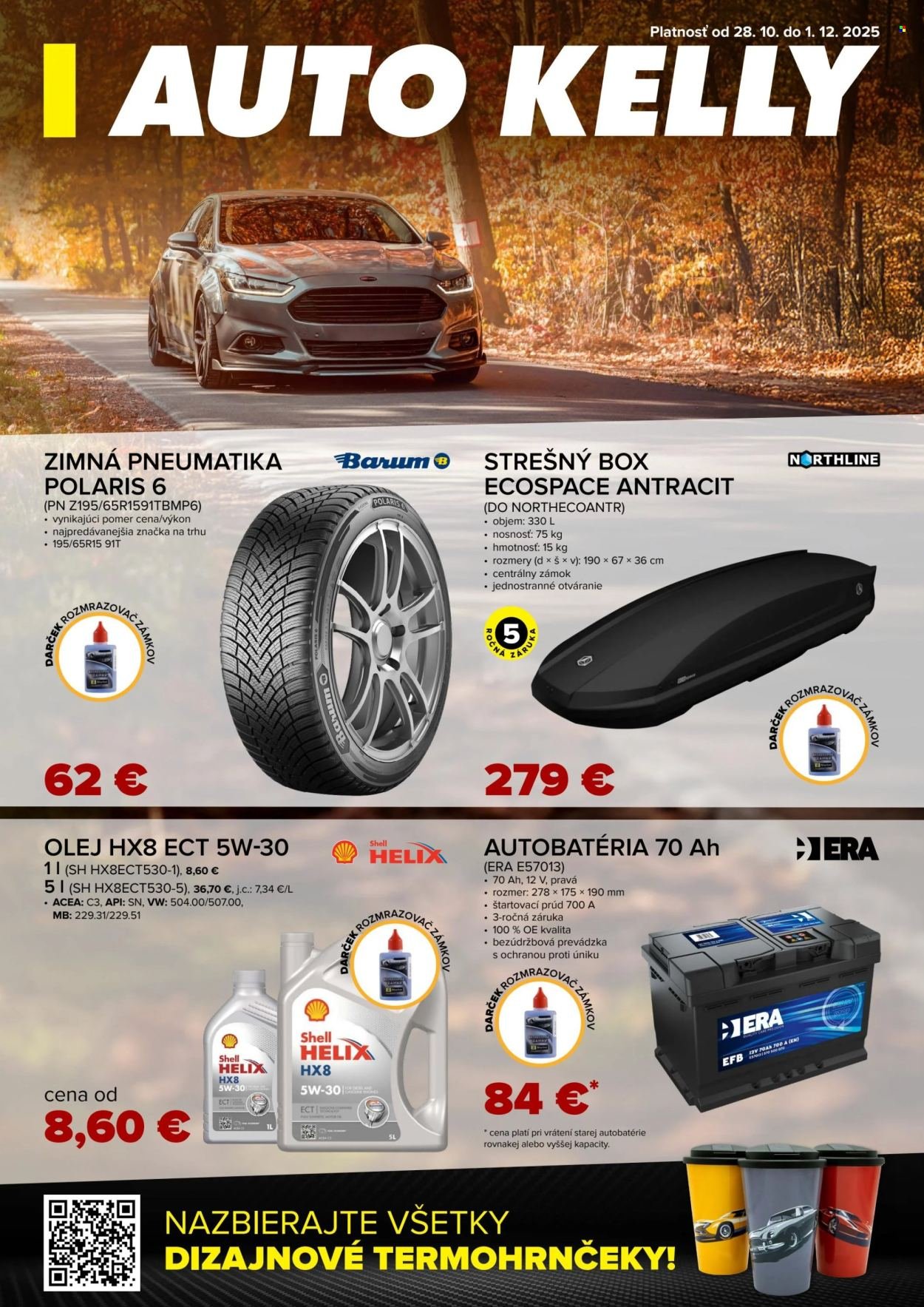 AUTO KELLY leták - Od utorka 28.10.2025 (2025-10-28 - 2025-12-01) | 1