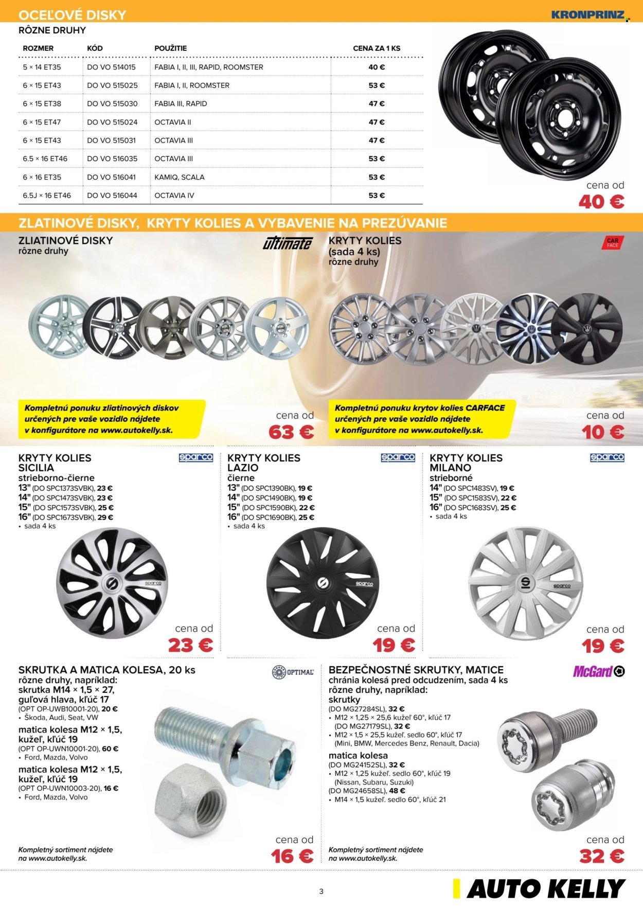 AUTO KELLY leták - Od utorka 28.10.2025 (2025-10-28 - 2025-12-01) | 3
