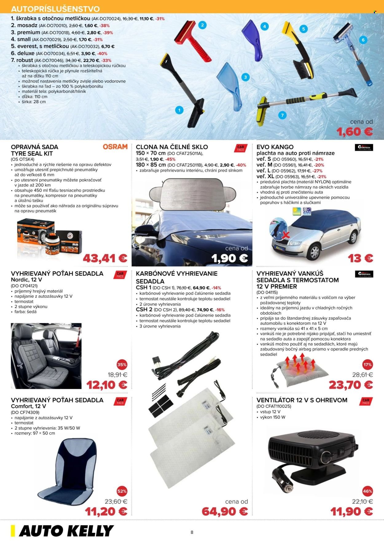 AUTO KELLY leták - Od utorka 28.10.2025 (2025-10-28 - 2025-12-01) | 8