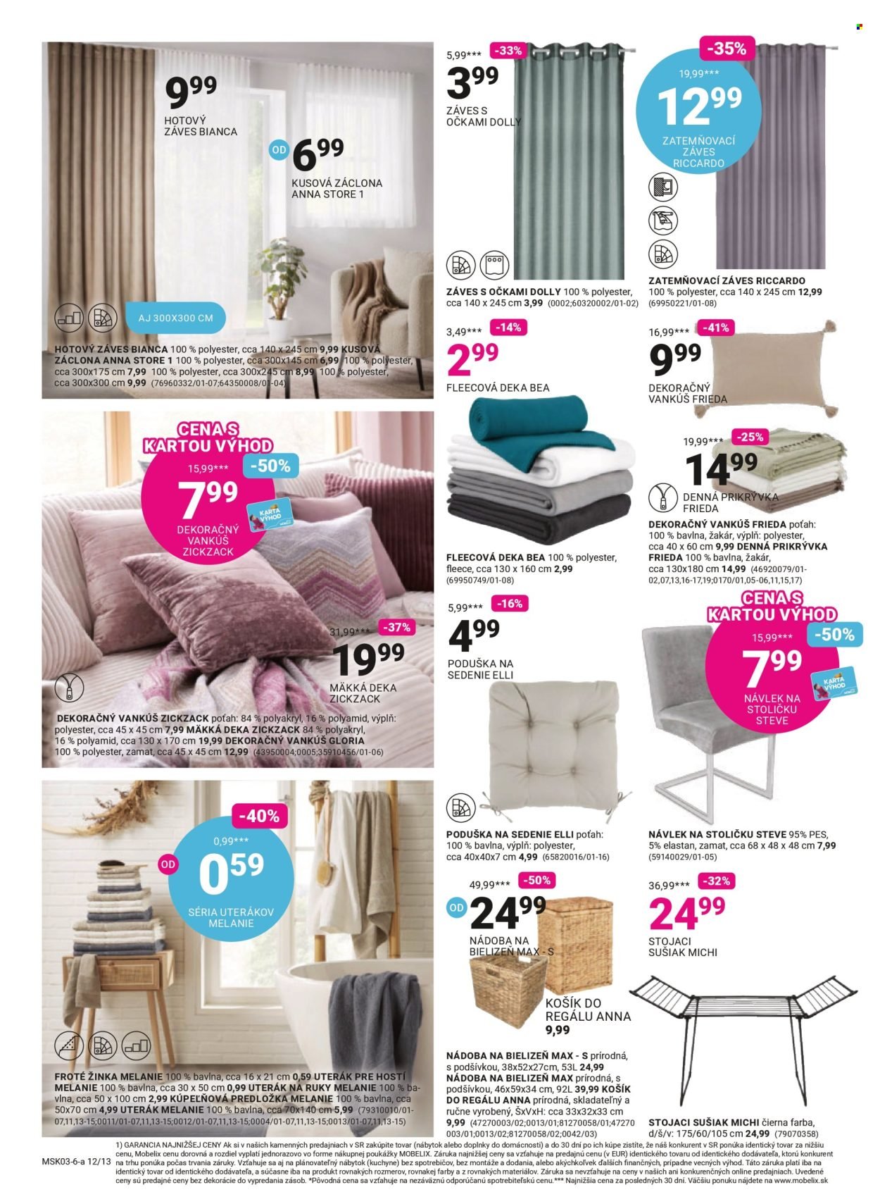 MÖBELIX leták - Vytočte si 100% späť (2026-03-09 - 2026-04-05) | 12