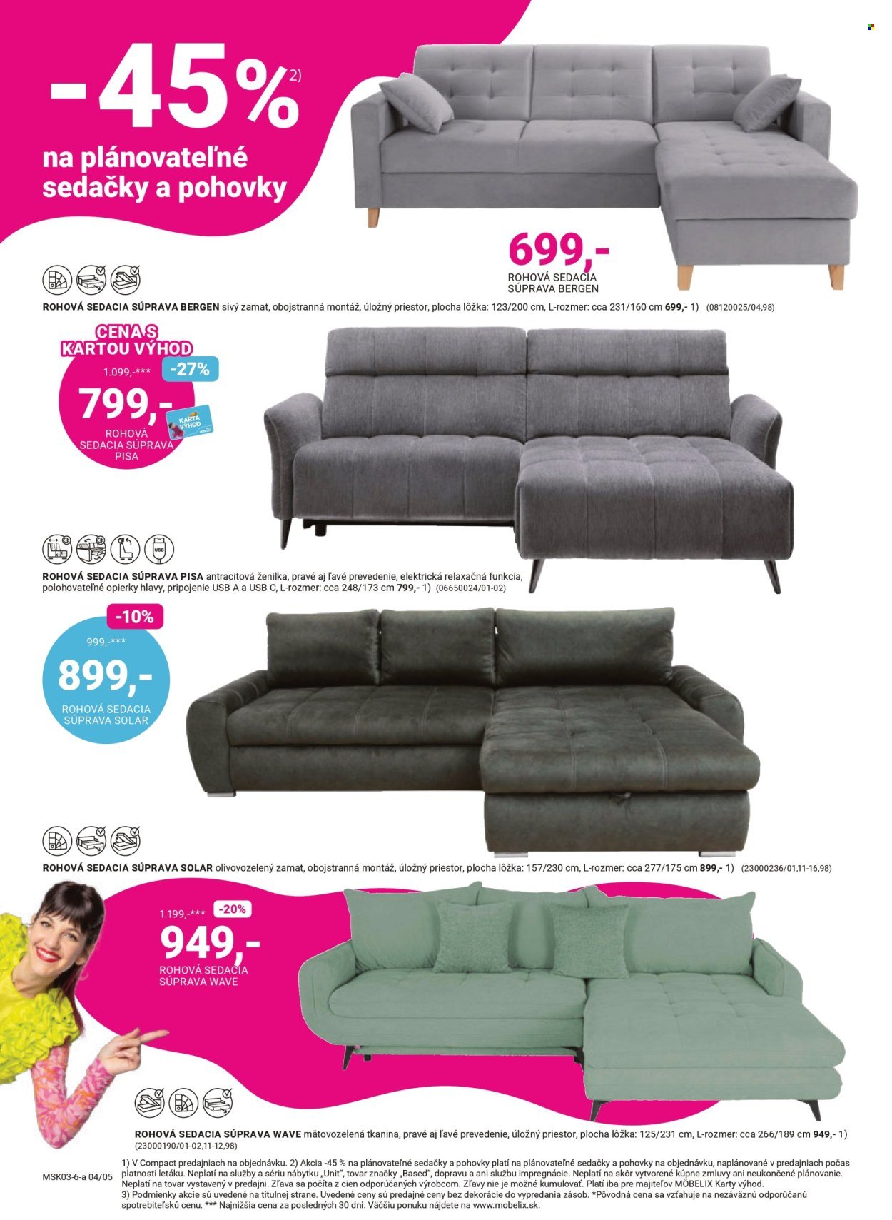 MÖBELIX leták - Vytočte si 100% späť (2026-03-09 - 2026-04-05) | 4