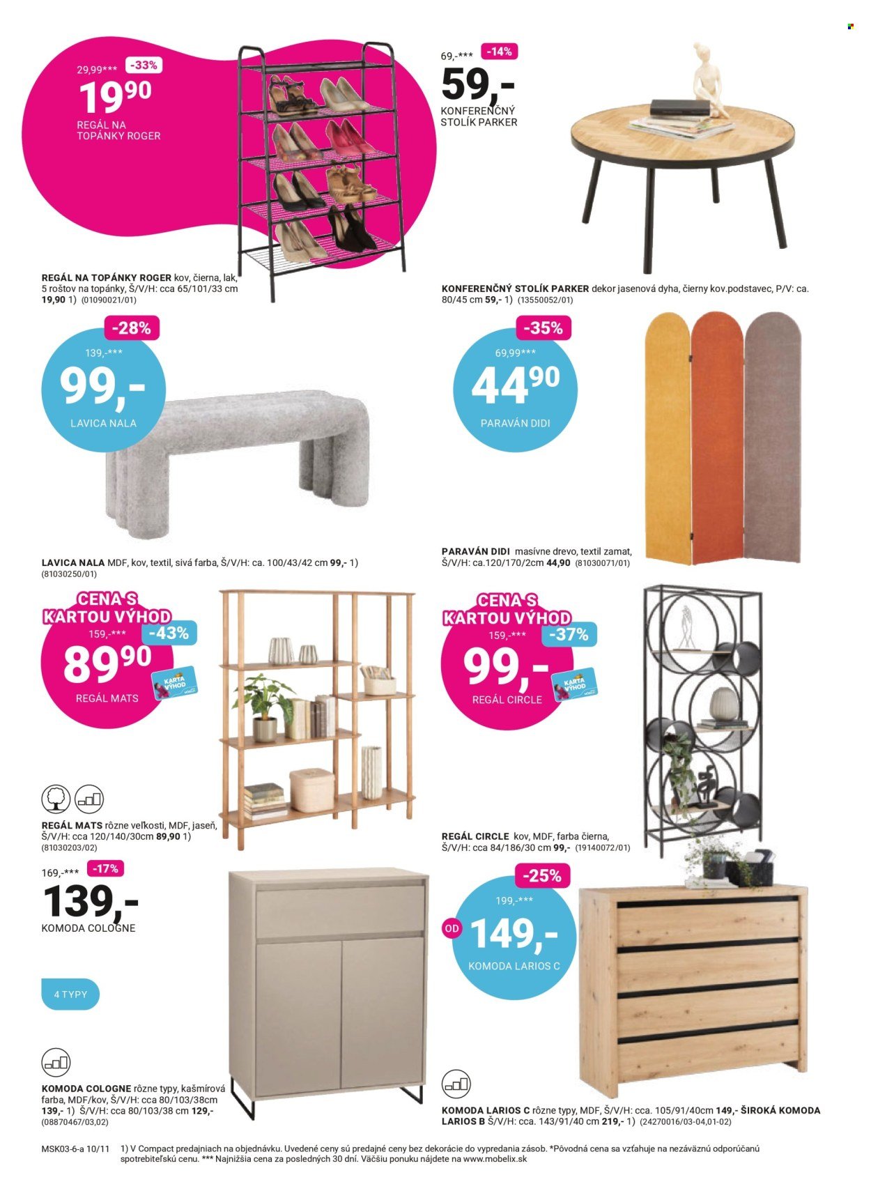 MÖBELIX leták - Vytočte si 100% späť (2026-03-09 - 2026-04-05) | 10