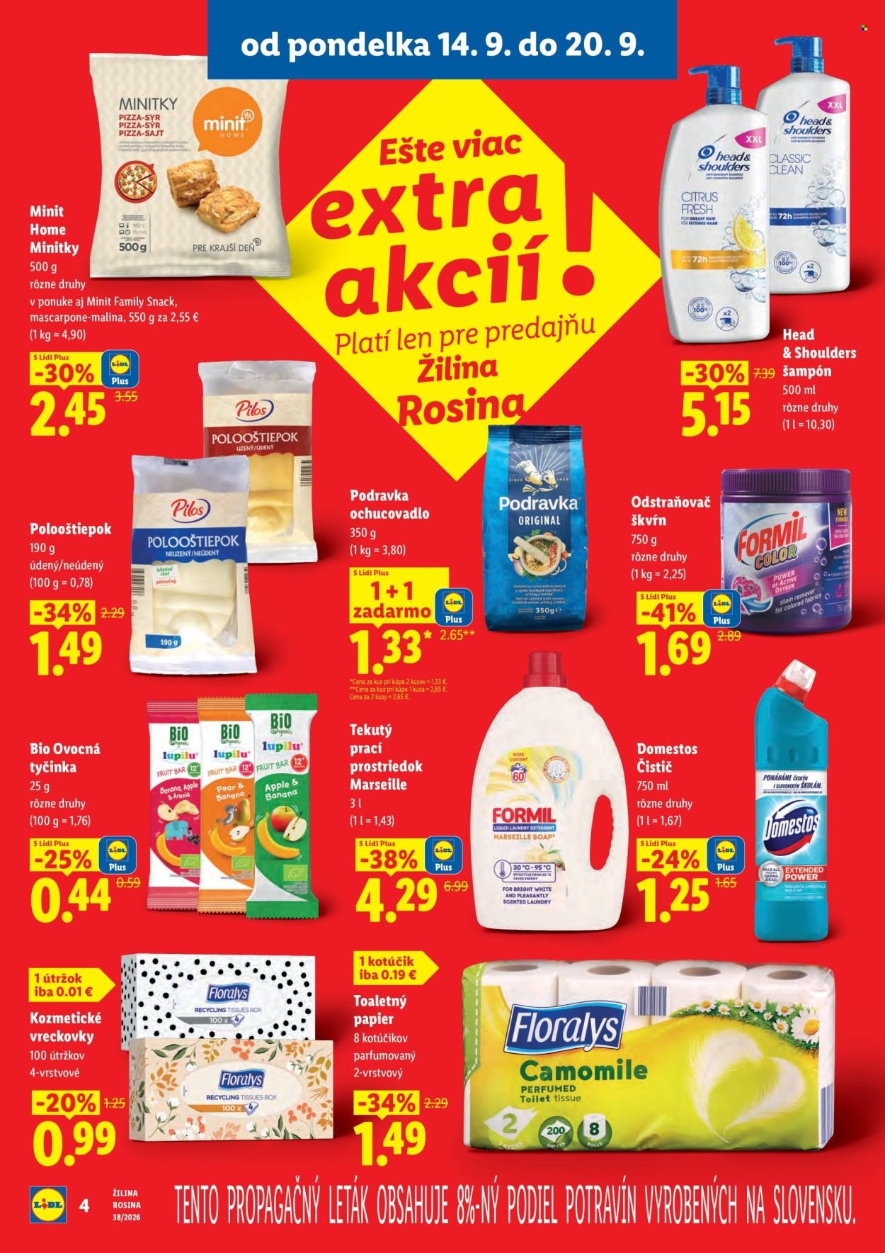 LIDL leták - Nová predajňa Žilina Rosina