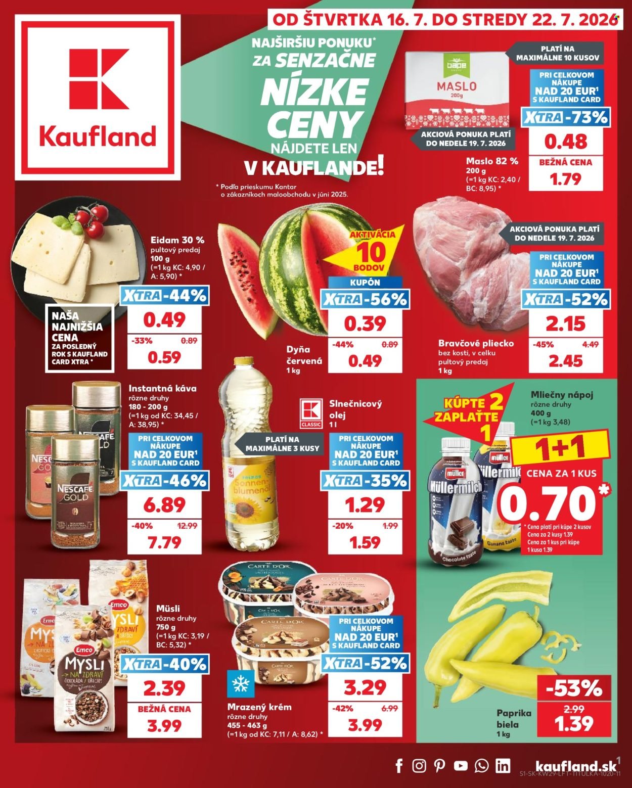 KAUFLAND leták - Od štvrtka 16.7.2026