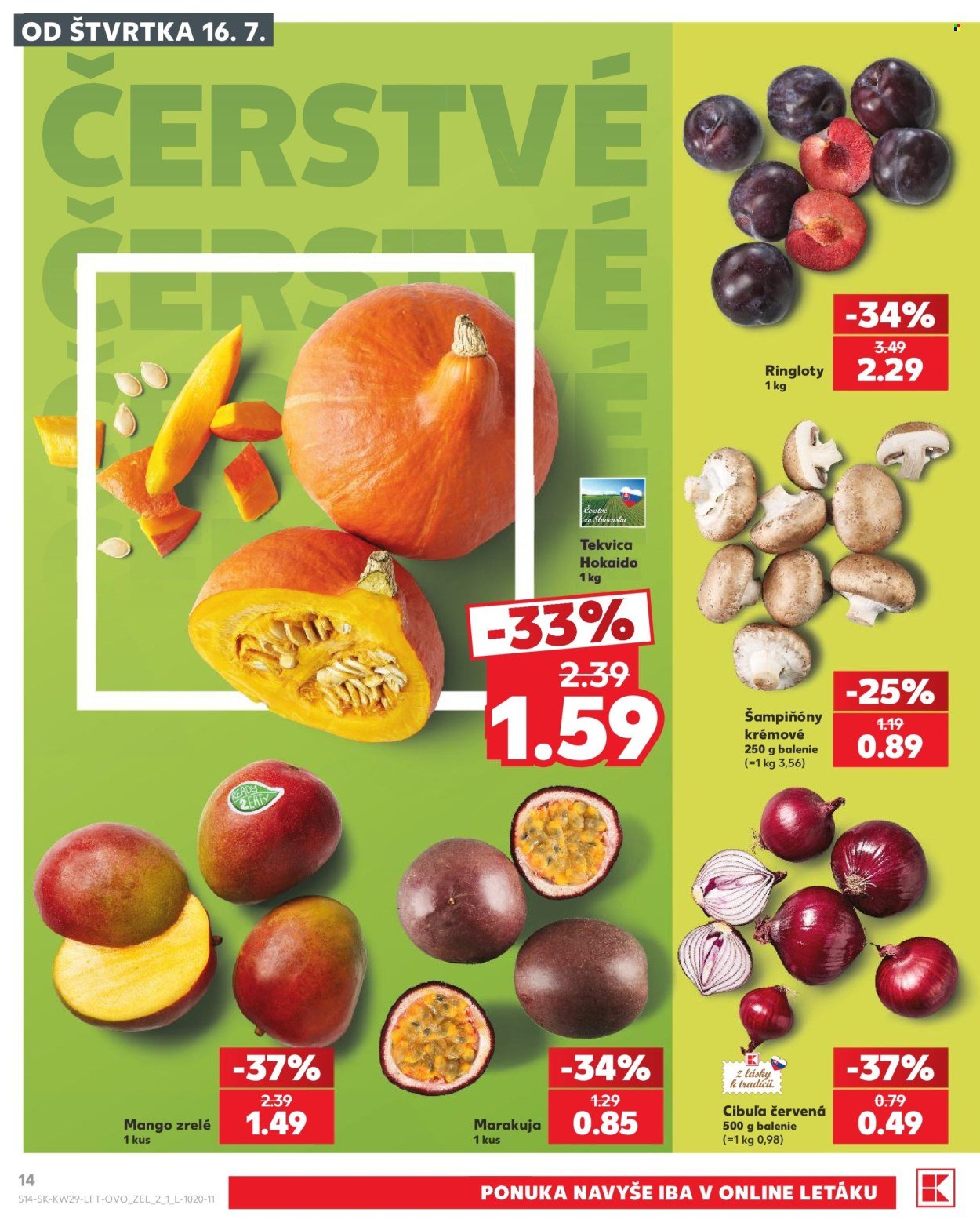 KAUFLAND leták - Od štvrtka 16.7.2026
