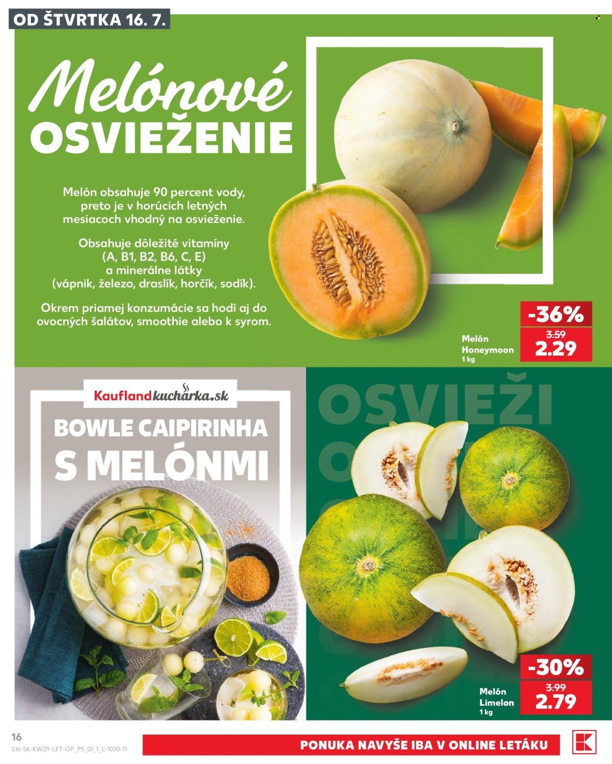 KAUFLAND leták - Od štvrtka 16.7.2026