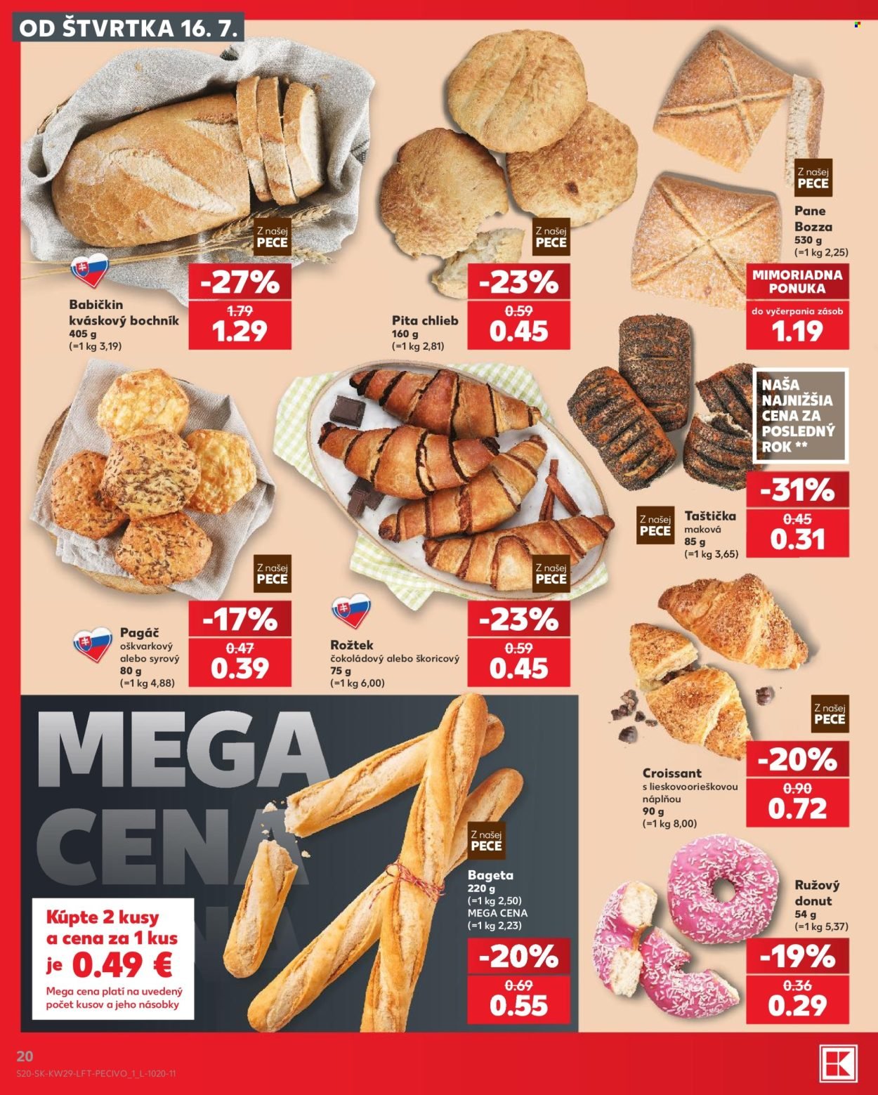 KAUFLAND leták - Od štvrtka 16.7.2026