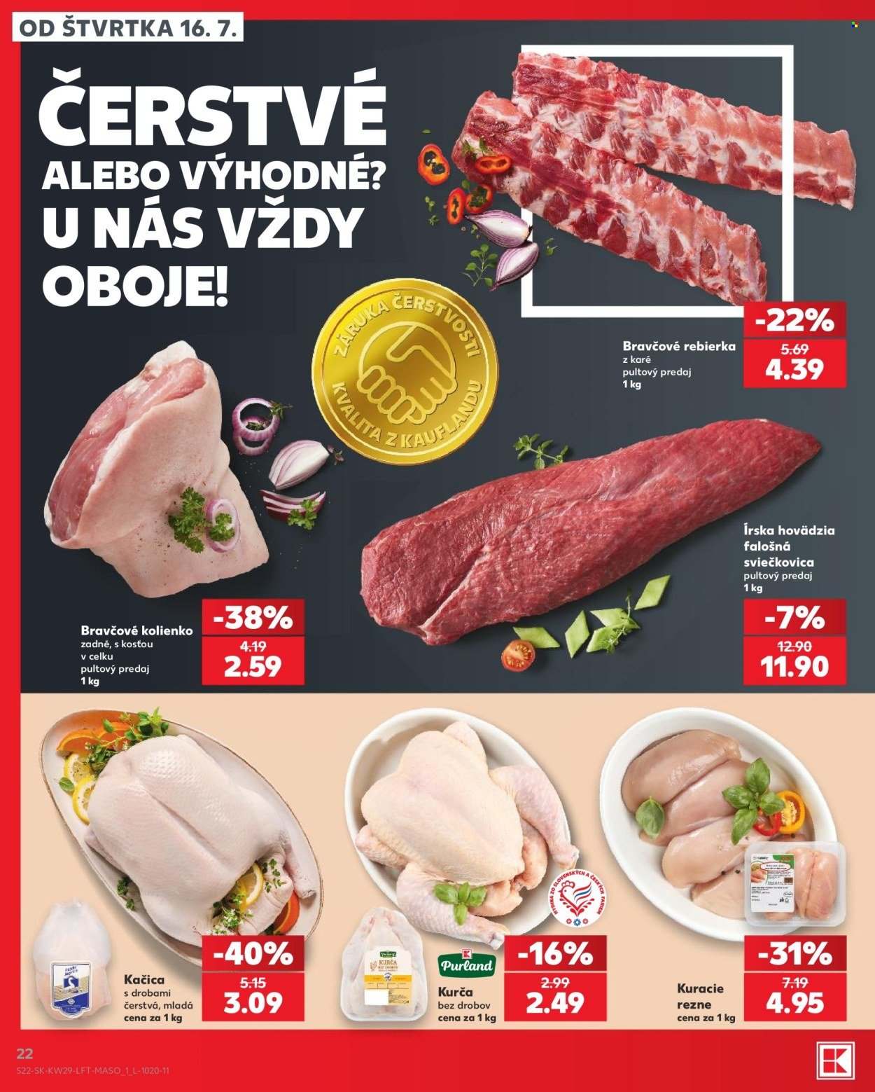 KAUFLAND leták - Od štvrtka 16.7.2026
