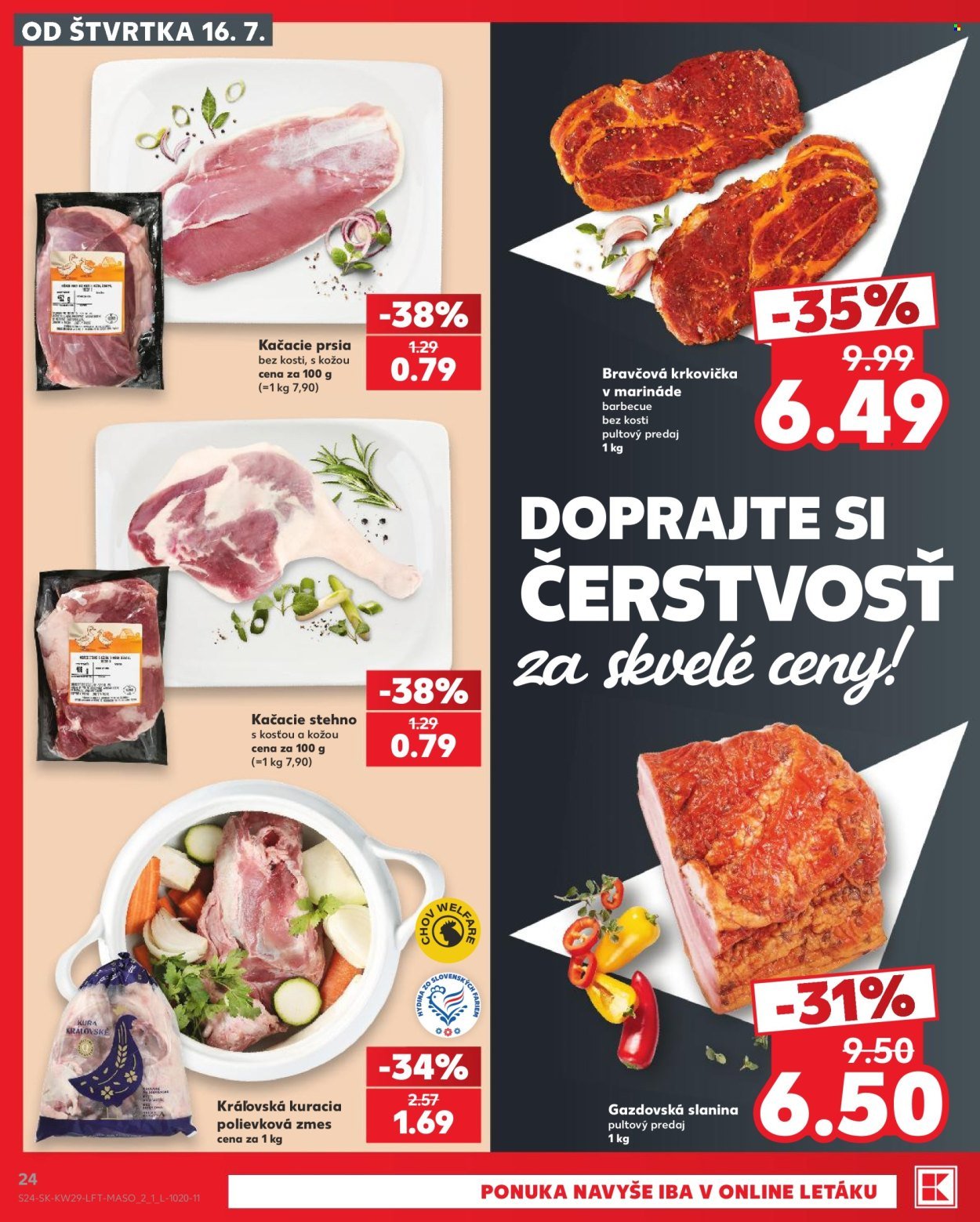 KAUFLAND leták - Od štvrtka 16.7.2026