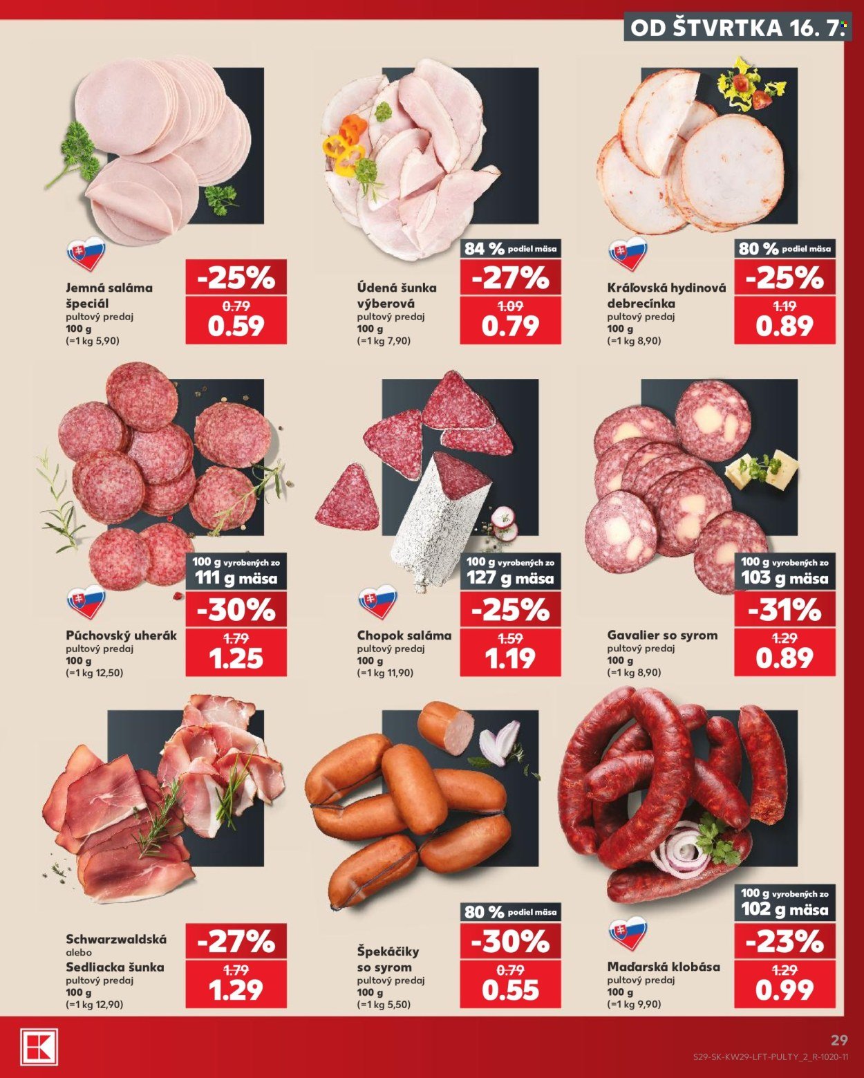 KAUFLAND leták - Od štvrtka 16.7.2026