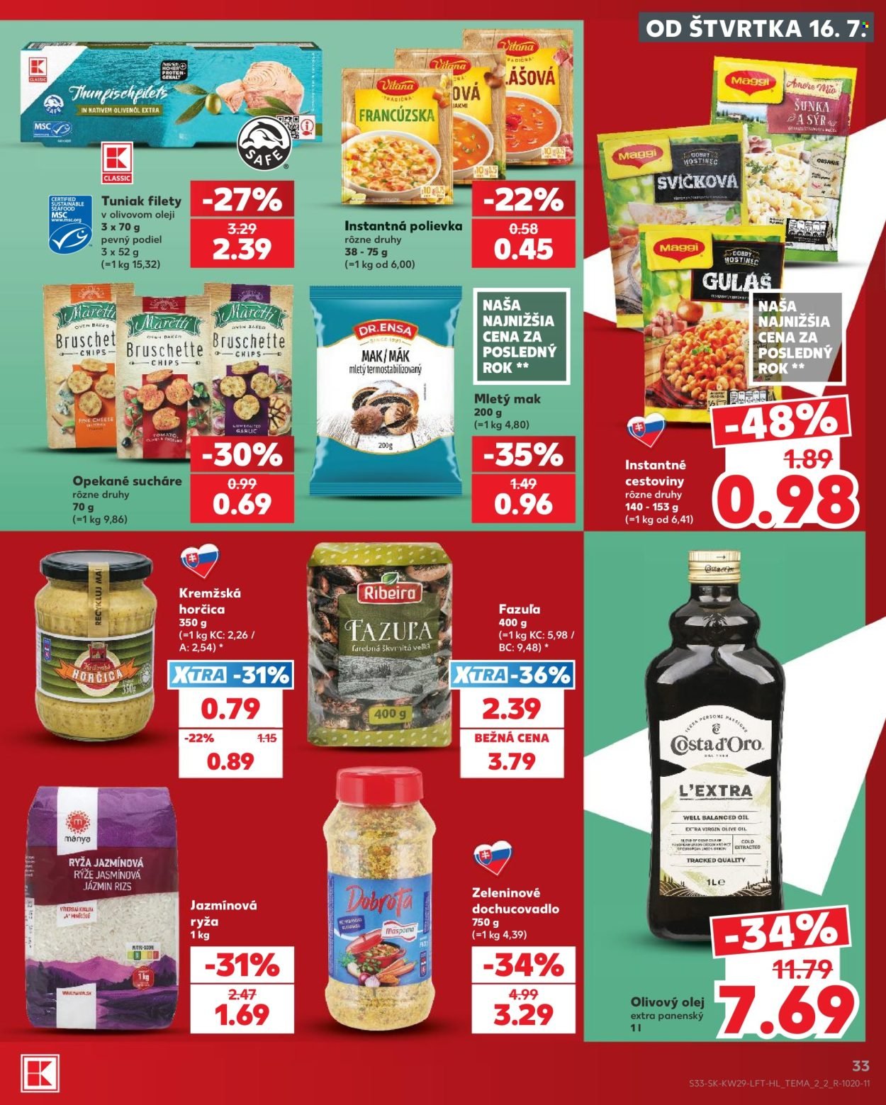 KAUFLAND leták - Od štvrtka 16.7.2026