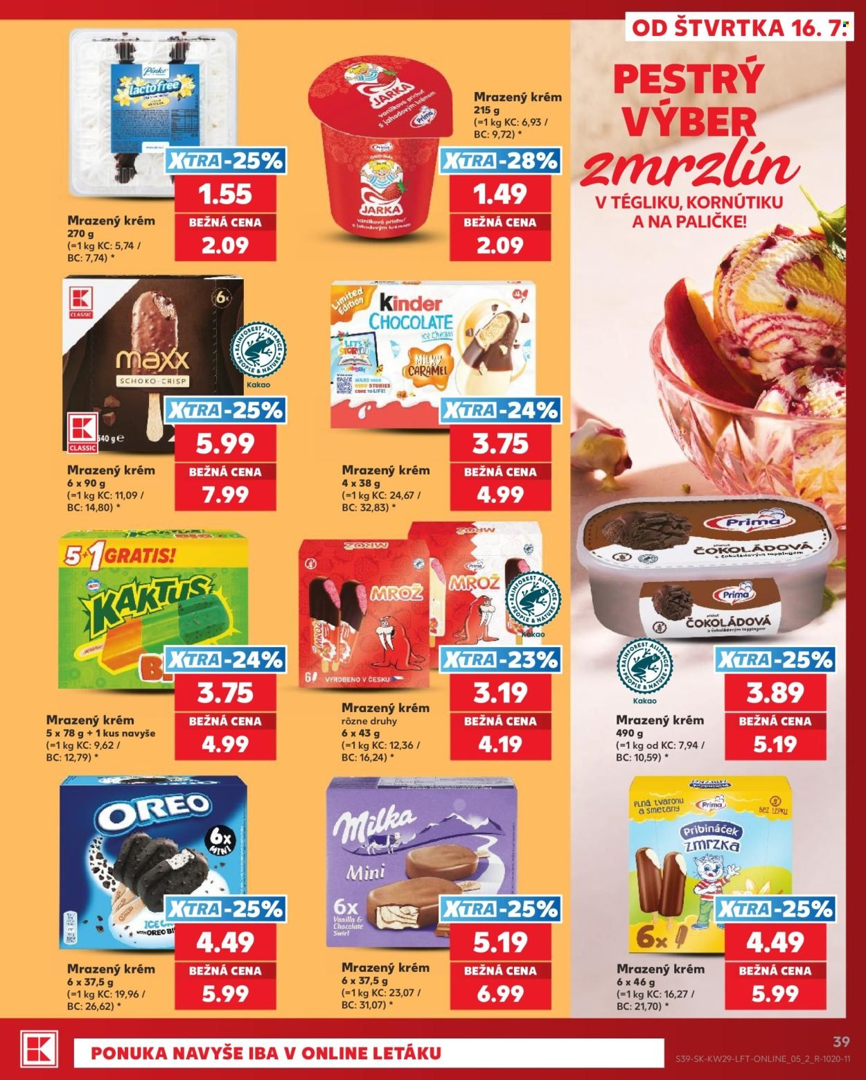 KAUFLAND leták - Od štvrtka 16.7.2026