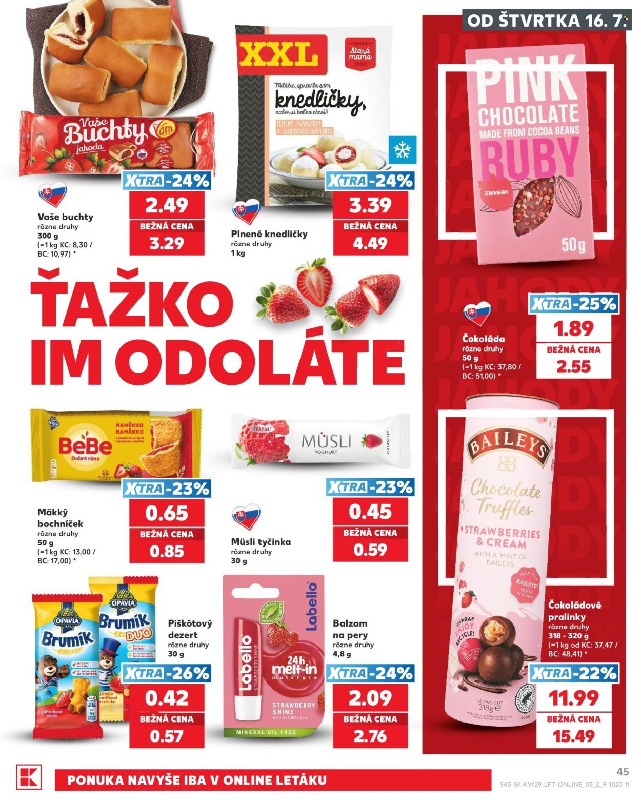 KAUFLAND leták - Od štvrtka 16.7.2026
