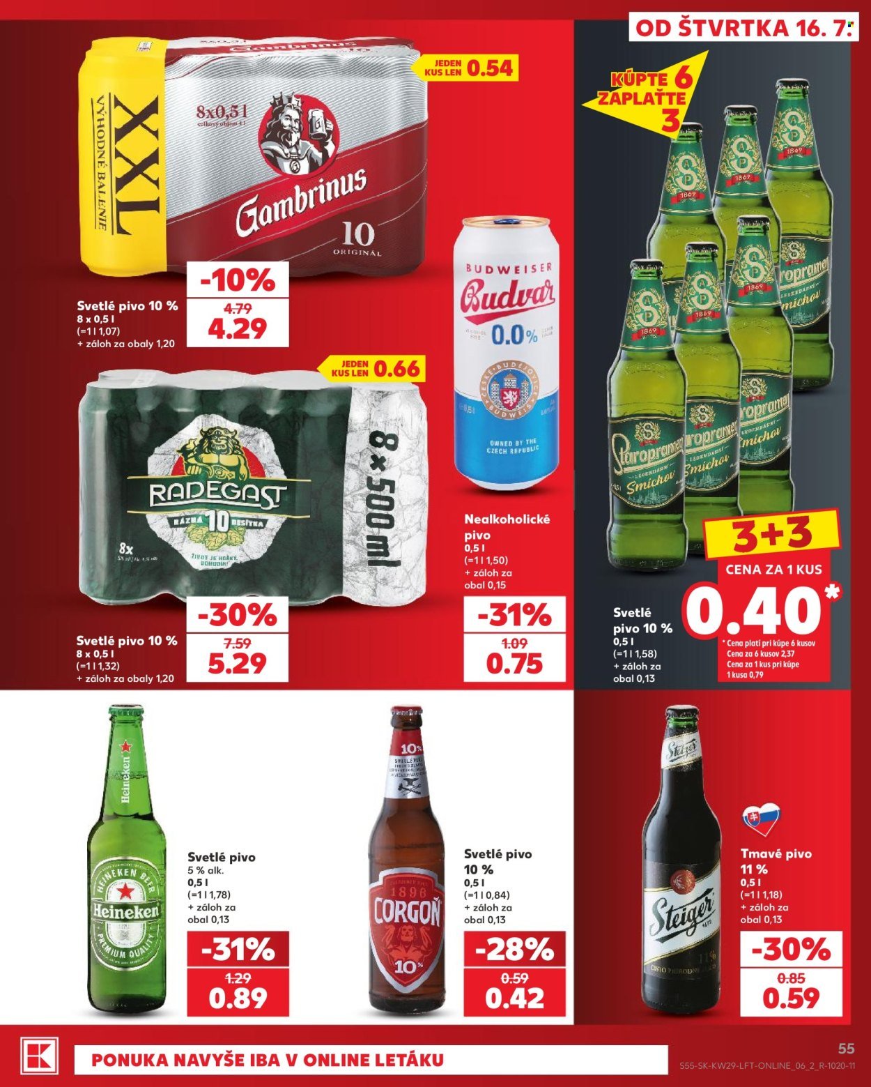 KAUFLAND leták - Od štvrtka 16.7.2026