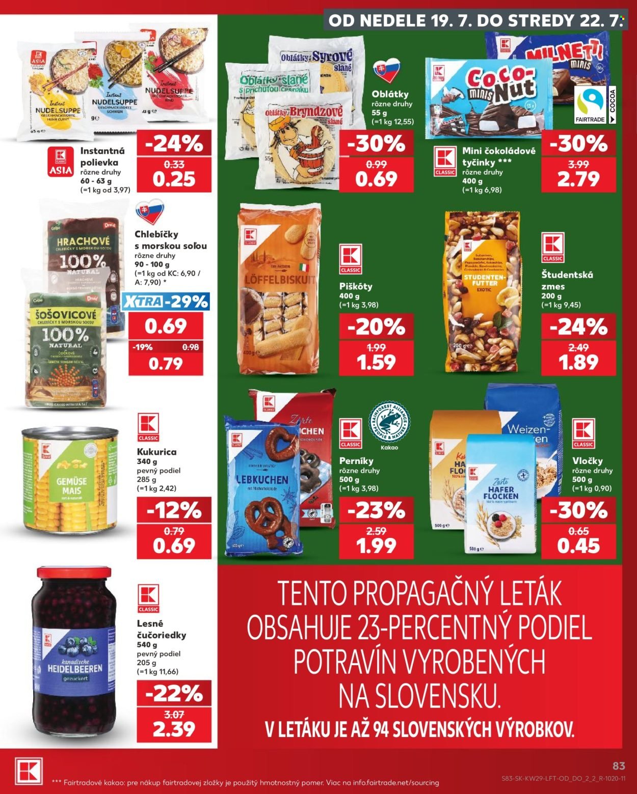 KAUFLAND leták - Od štvrtka 16.7.2026