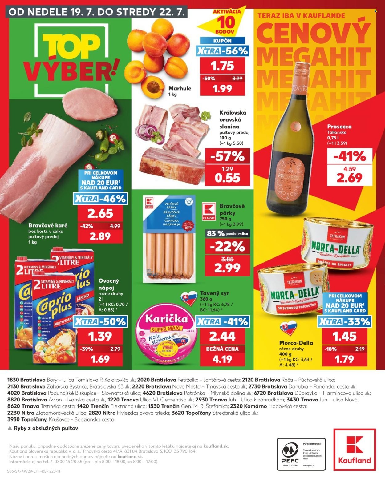 KAUFLAND leták - Od štvrtka 16.7.2026