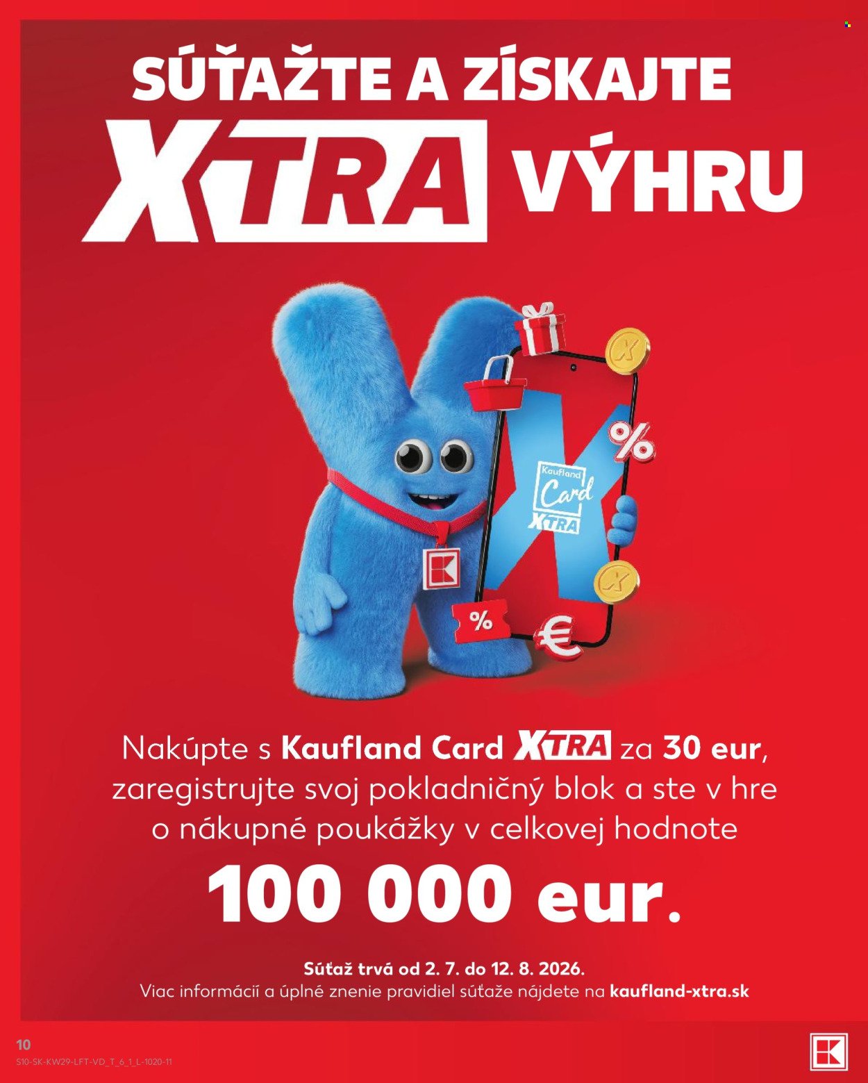 KAUFLAND leták - Od štvrtka 16.7.2026