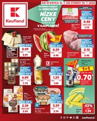 KAUFLAND leták - Od štvrtka 16.7.2026