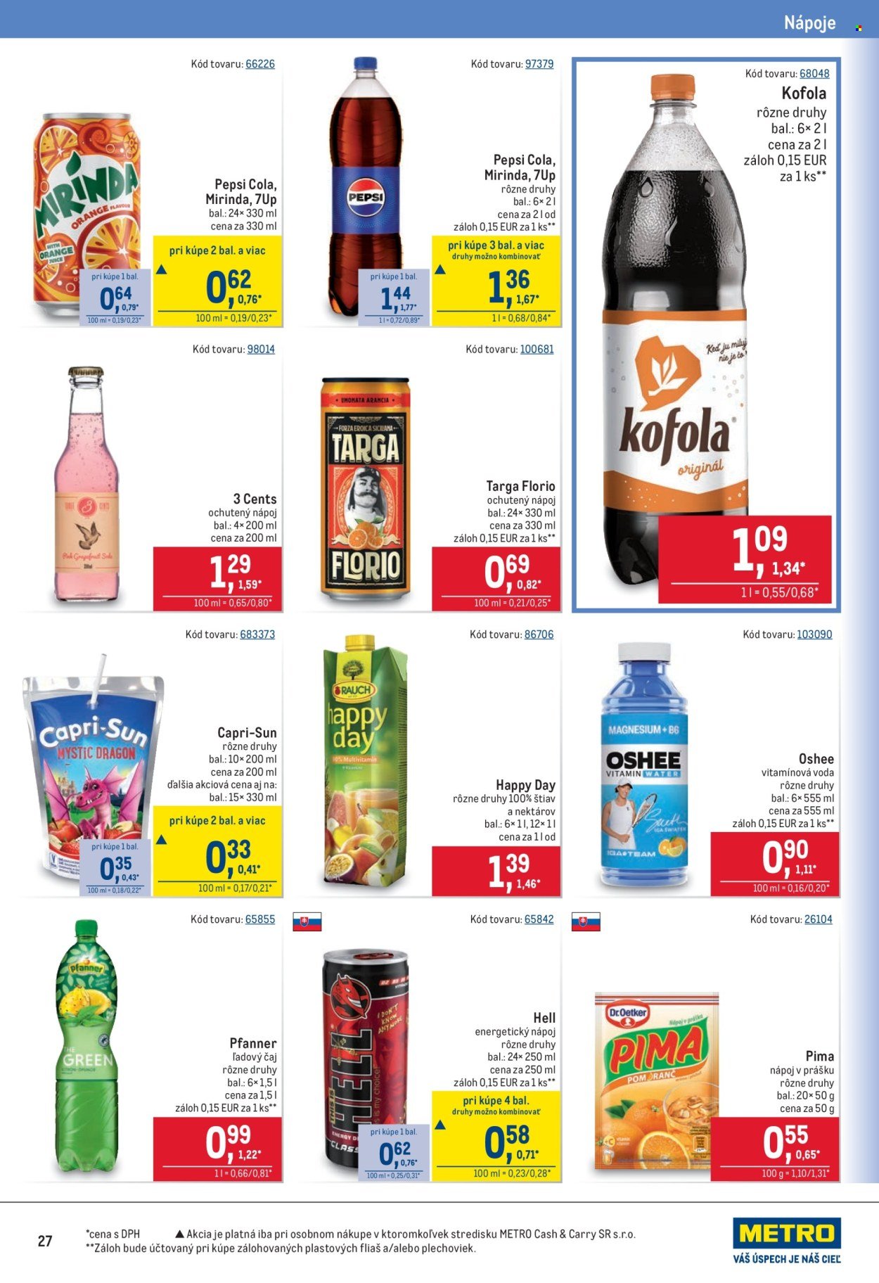 METRO leták - Maloobchod (2026-01-28 - 2026-02-10) | 27
