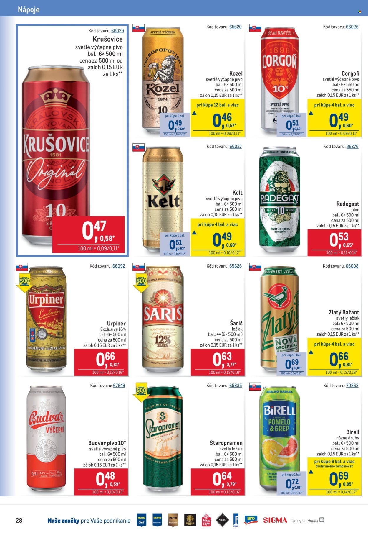 METRO leták - Maloobchod (2026-01-28 - 2026-02-10) | 28