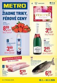 METRO leták - Maloobchod (2026-01-28 - 2026-02-10)