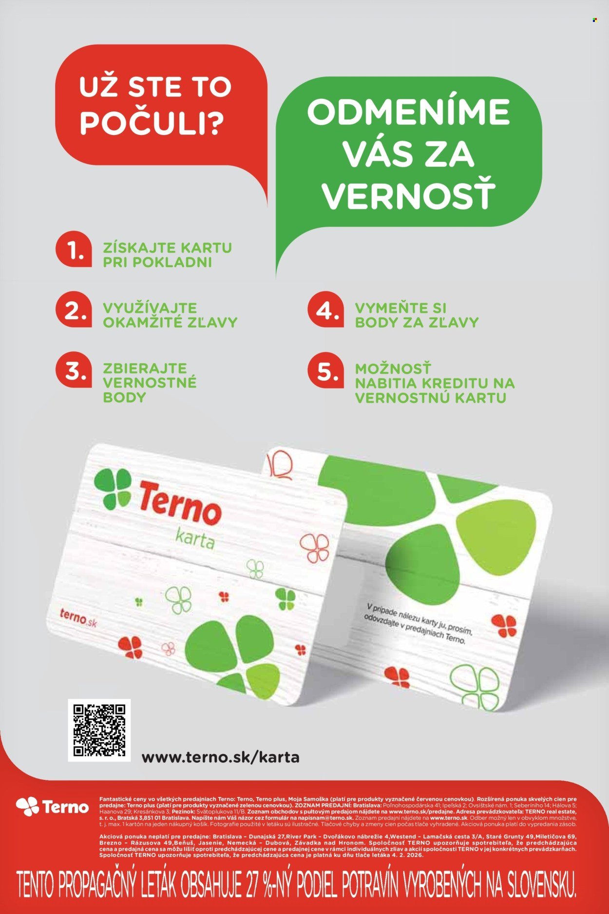 TERNO leták - Od pondelka 16.2.2026 (2026-02-16 - 2026-03-15) | 32