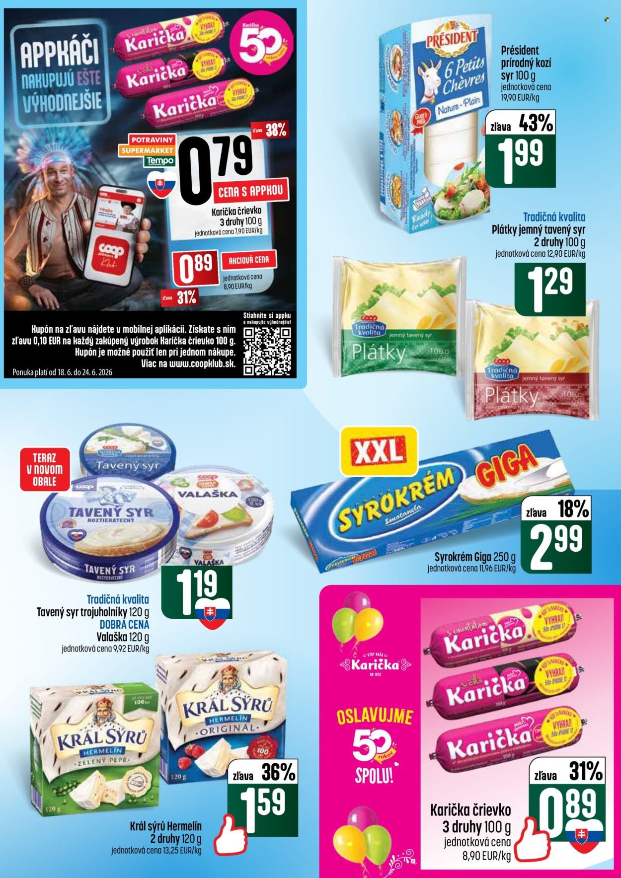 COOP JEDNOTA leták - Od štvrtka 18.6.2026