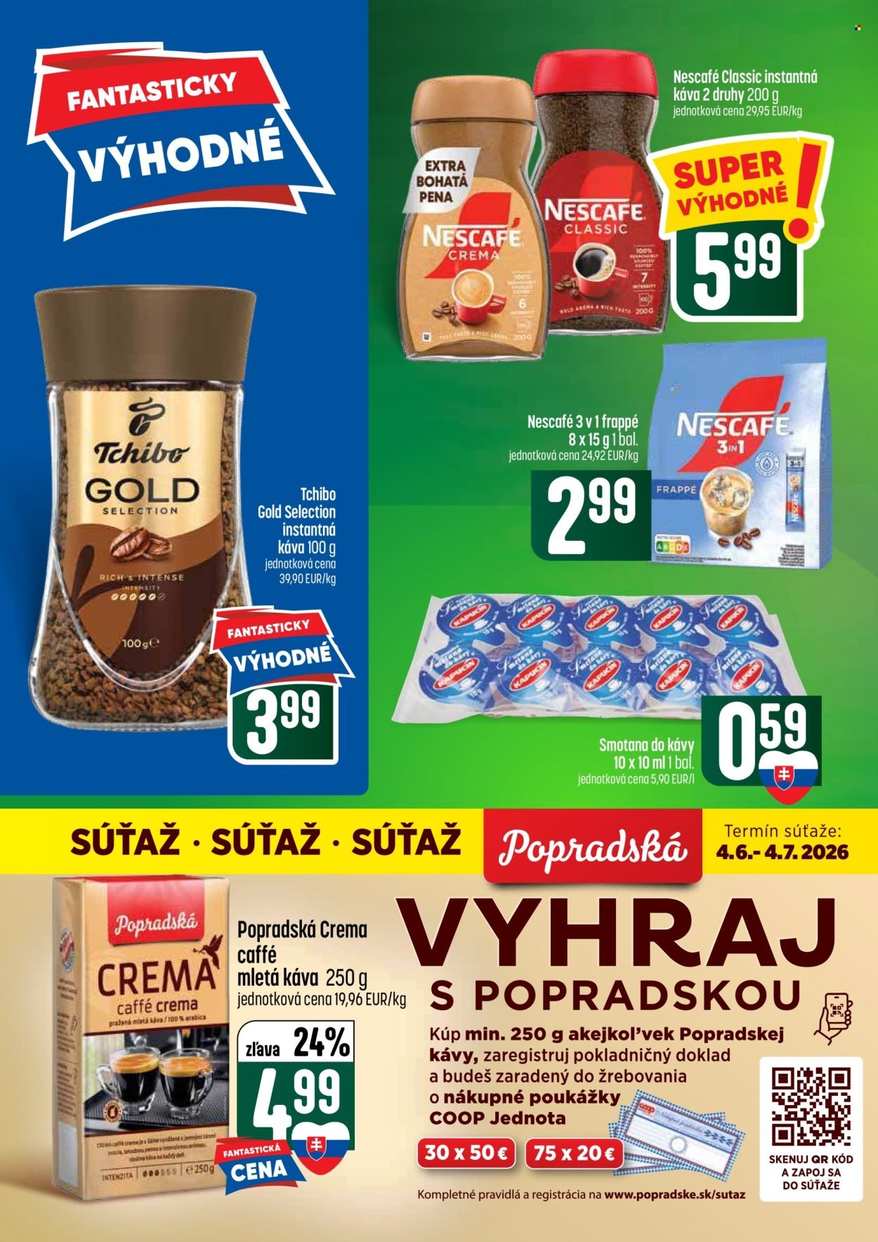 COOP JEDNOTA leták - Od štvrtka 18.6.2026