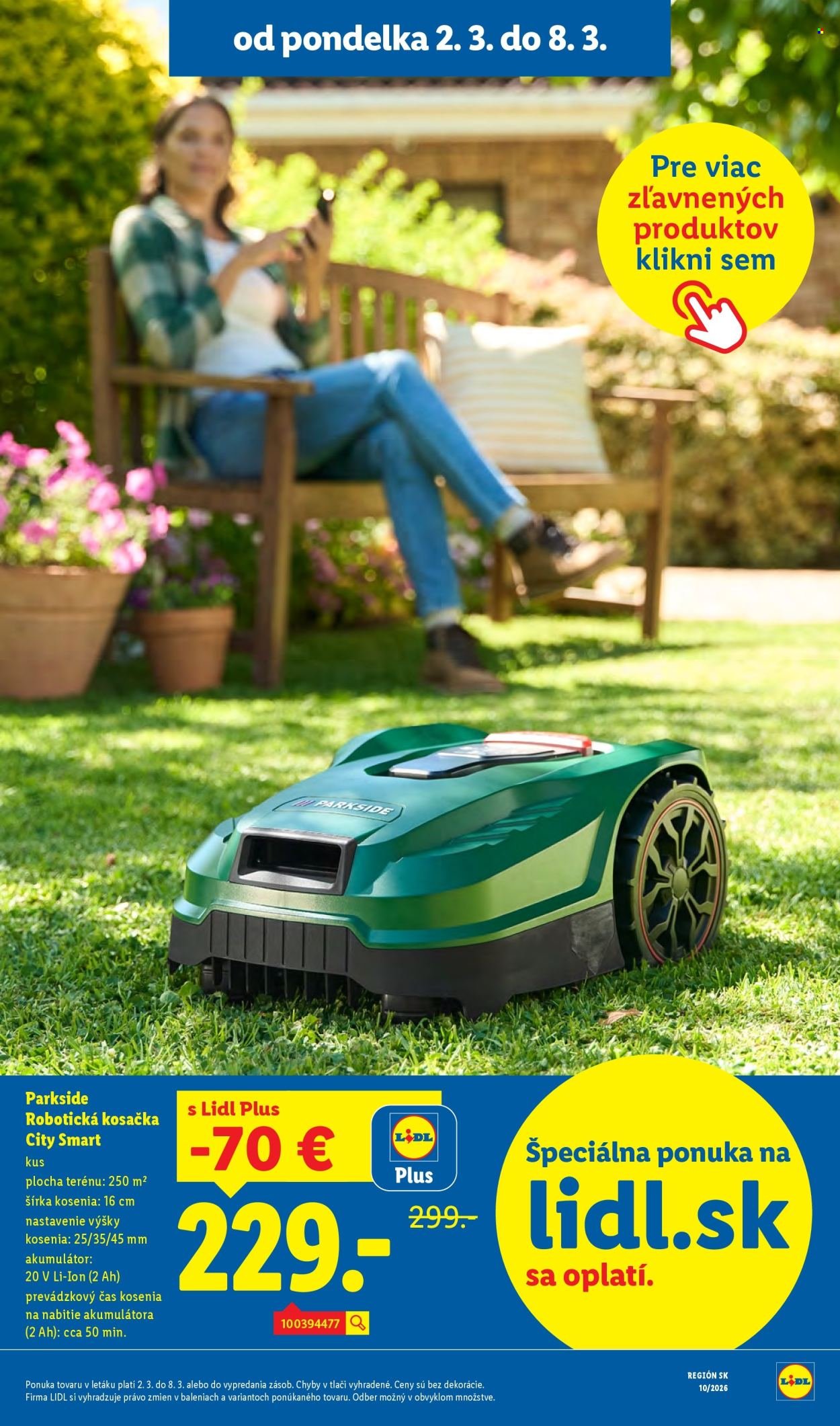 LIDL leták - Od štvrtka 5.3.2026 (2026-03-05 - 2026-03-08) | 105