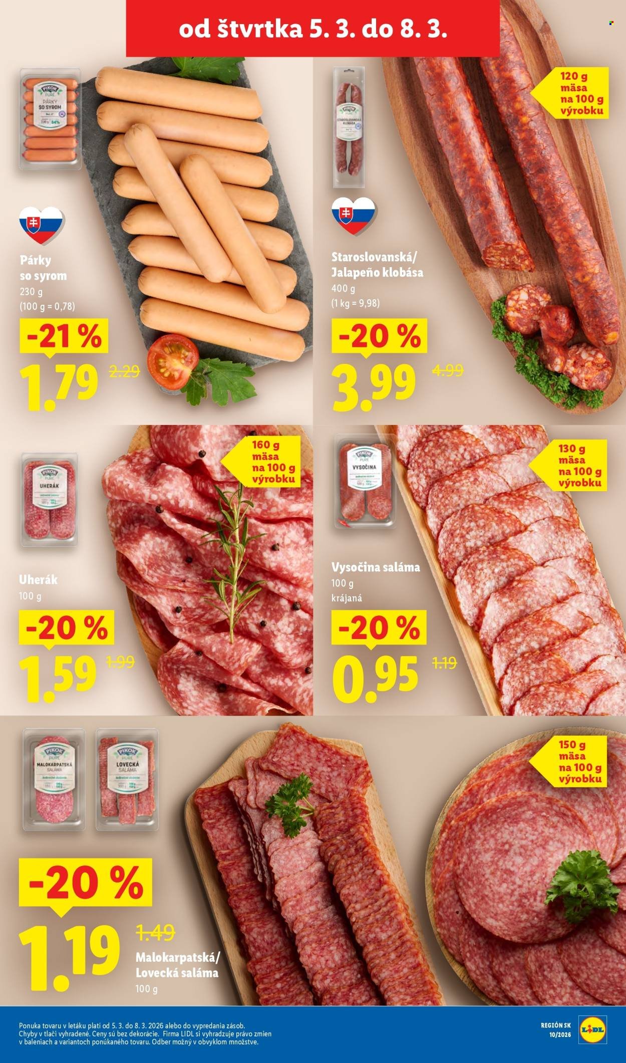 LIDL leták - Od štvrtka 5.3.2026 (2026-03-05 - 2026-03-08) | 17