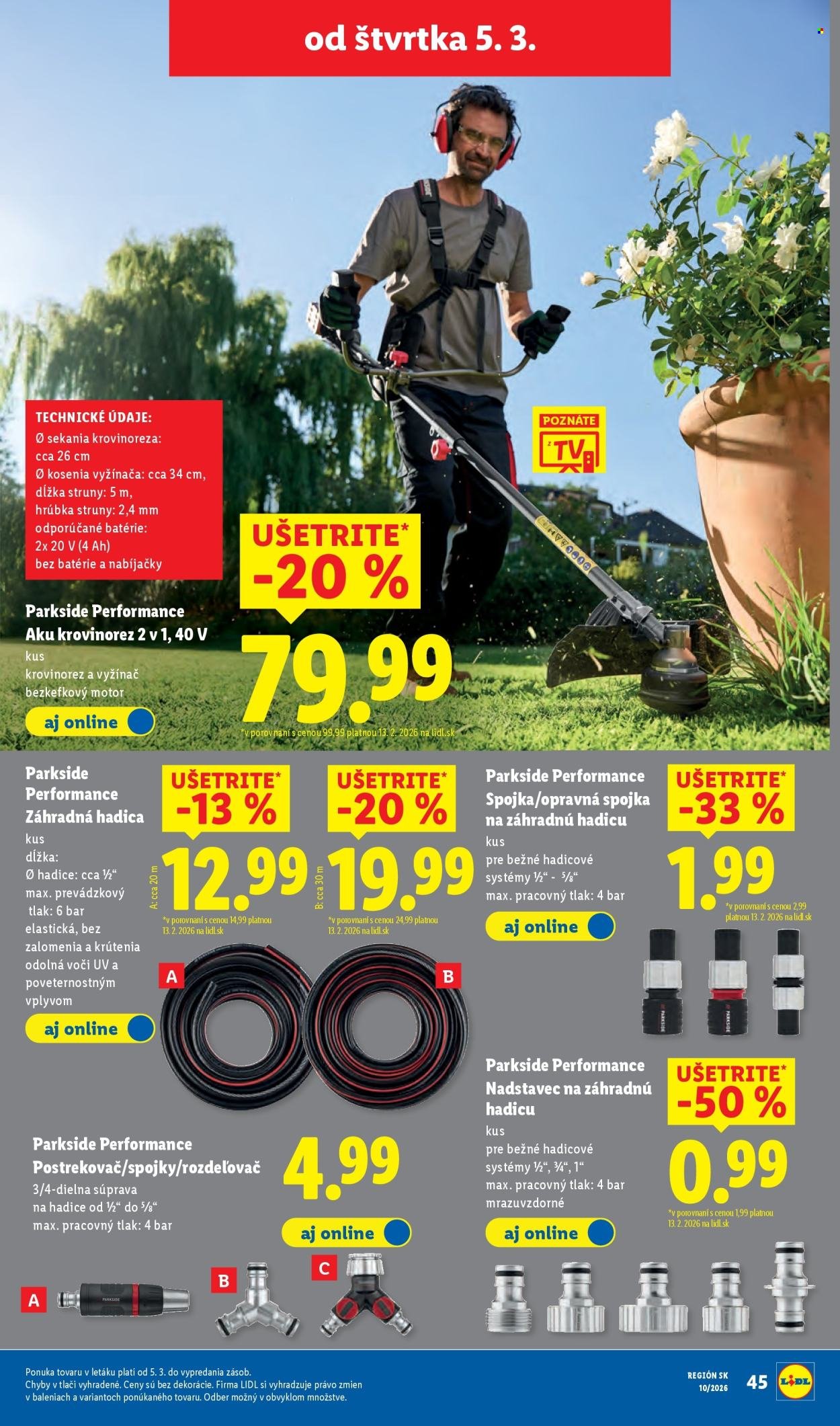 LIDL leták - Od štvrtka 5.3.2026 (2026-03-05 - 2026-03-08) | 35