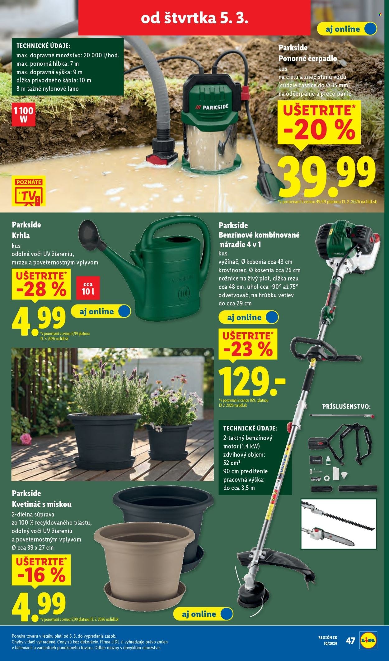 LIDL leták - Od štvrtka 5.3.2026 (2026-03-05 - 2026-03-08) | 37