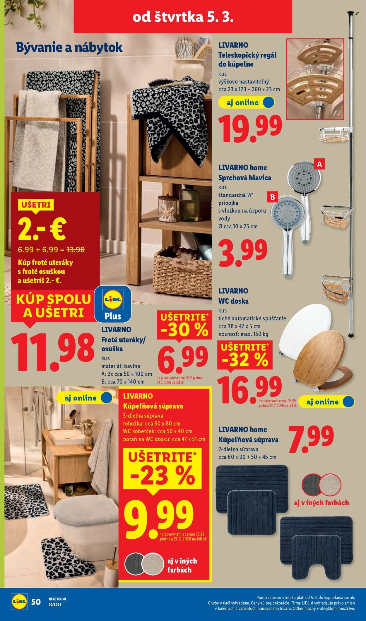 LIDL leták - Od štvrtka 5.3.2026 (2026-03-05 - 2026-03-08) | 40