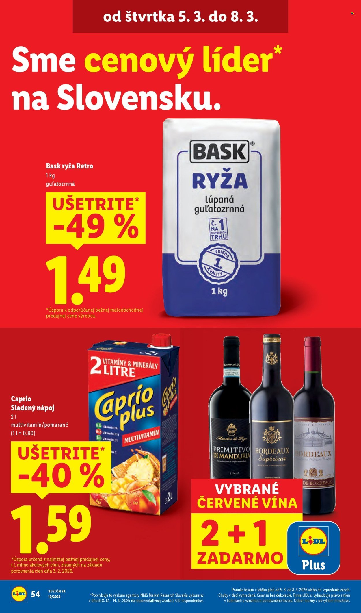 LIDL leták - Od štvrtka 5.3.2026 (2026-03-05 - 2026-03-08) | 8