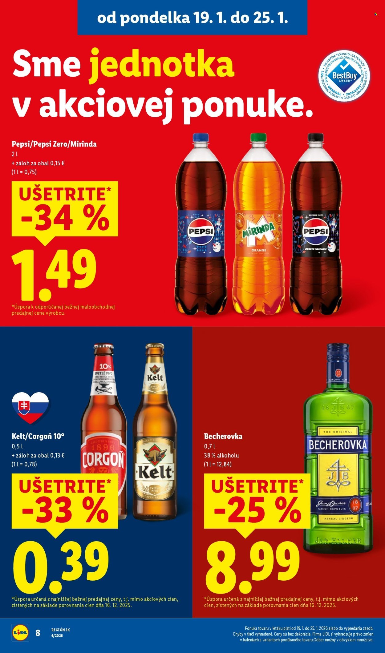 LIDL leták - Od štvrtka 22.1.2026 (2026-01-22 - 2026-01-25) | 38