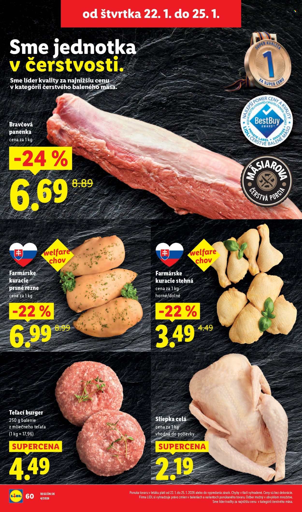 LIDL leták - Od štvrtka 22.1.2026 (2026-01-22 - 2026-01-25) | 6